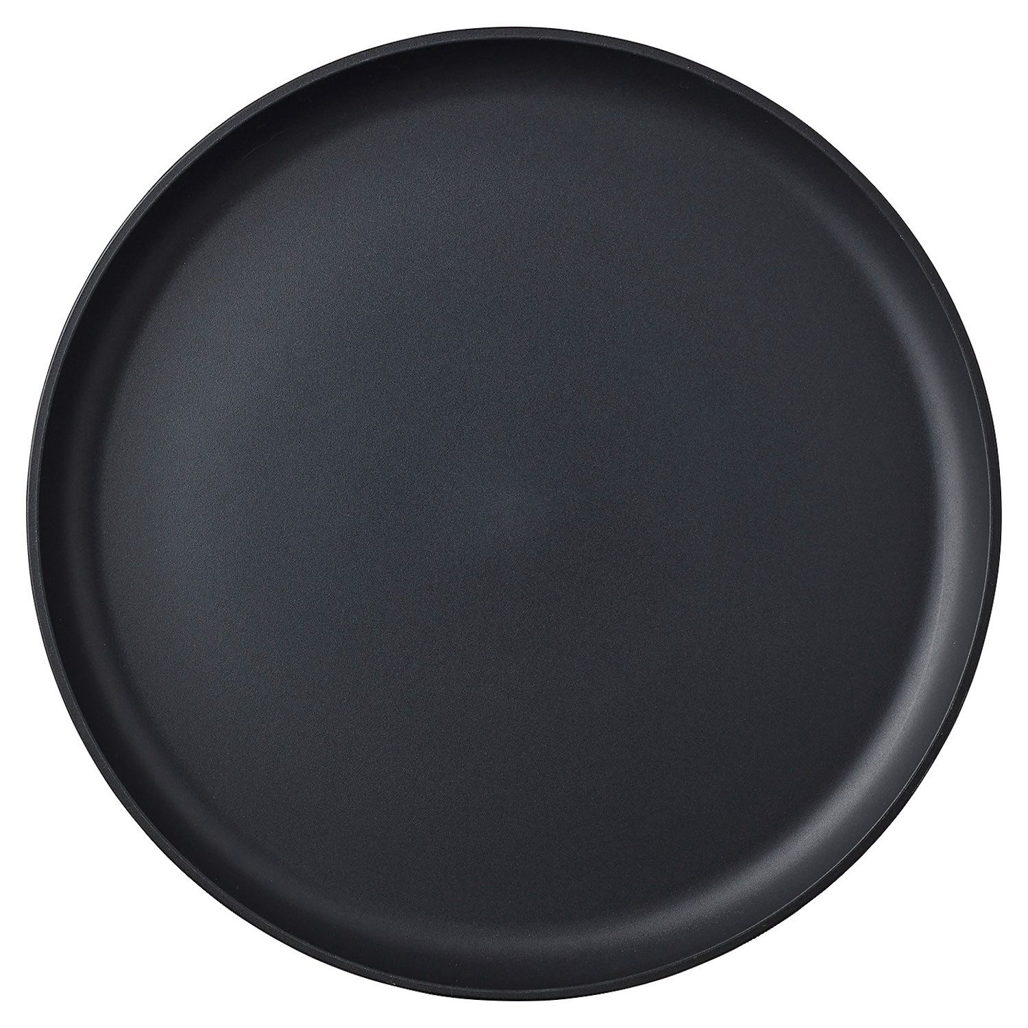 Speiseteller SILUETA, Ø 26 cm, Schwarz, Polypropylen, BPA-frei