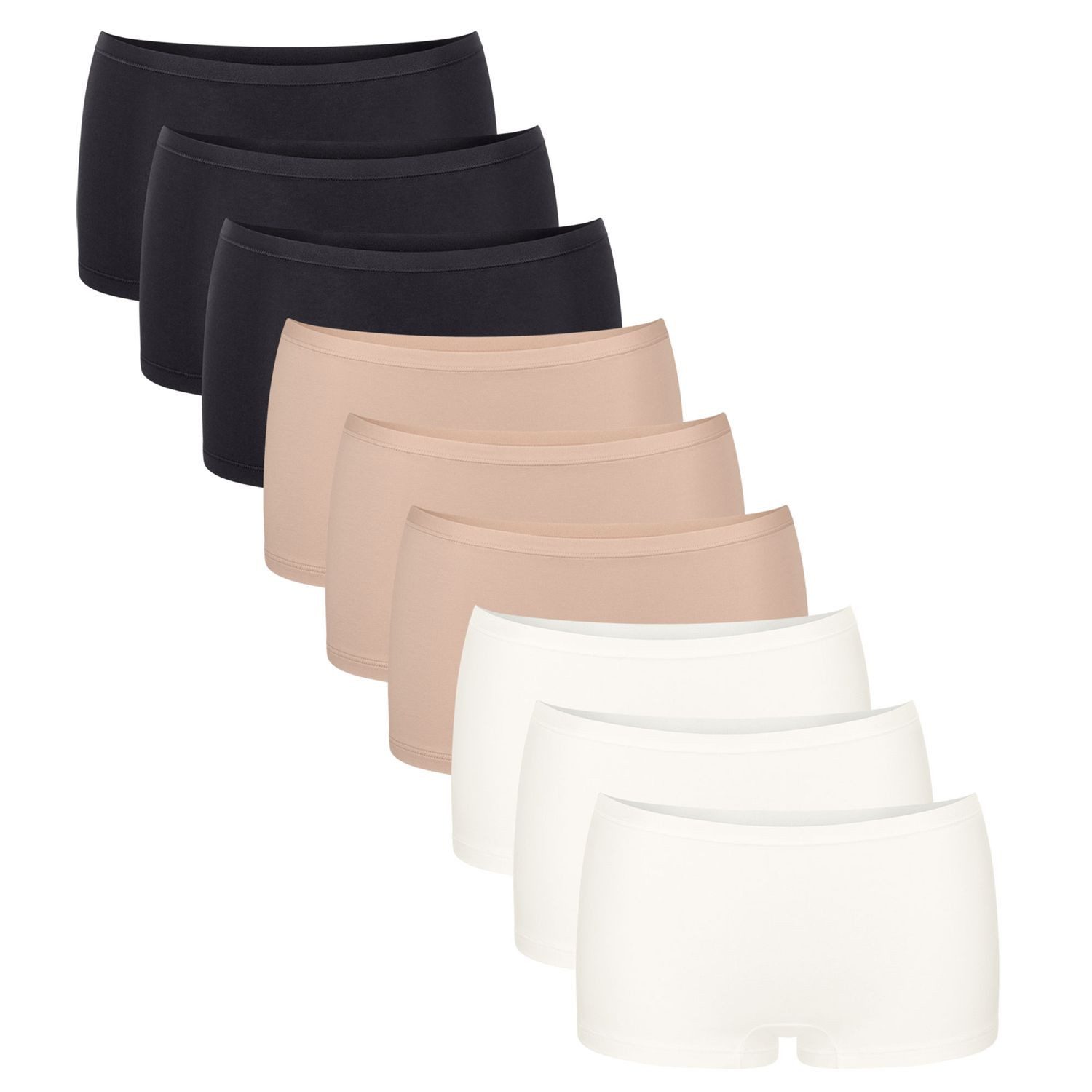 sloggi Slip GO Daily Cotton Short (Sparpack) Baumwoll-Jersey, weich, elastisch i 3er oder 9er SPARPACK
