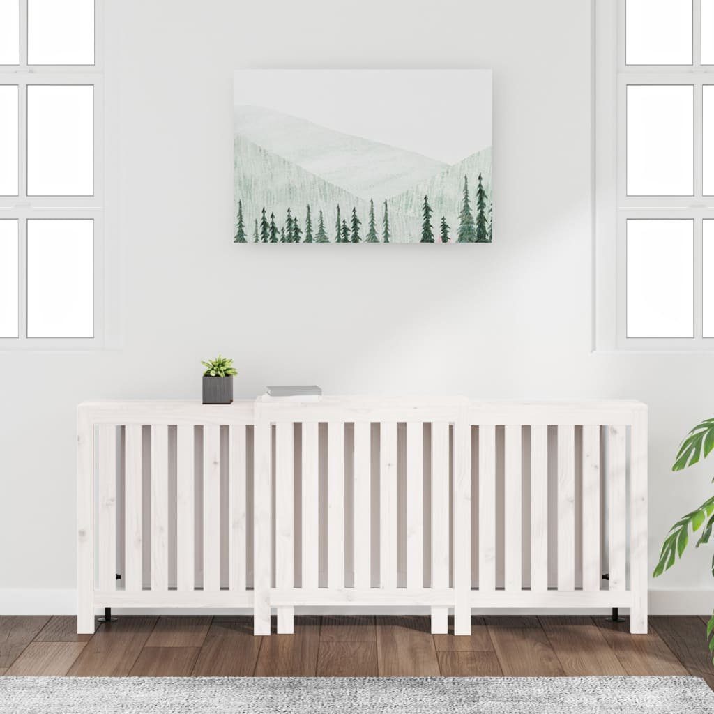 vidaXL Heizungsverkleidung 210 x 21 x 85 cm Heizungsverkleidung Heizungsabdeckung Heizkörperverkl