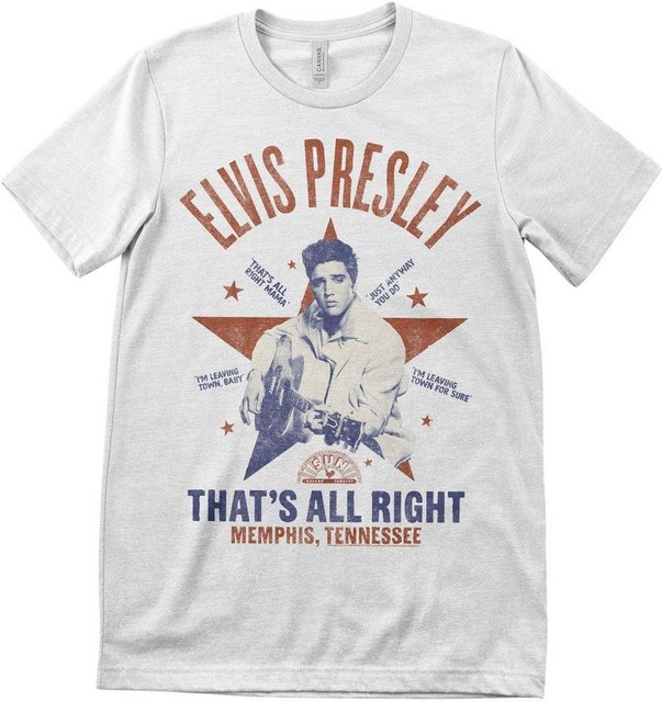 Elvis Presley Signature Product T-Shirt Thats All Right T-Shirt günstig online kaufen