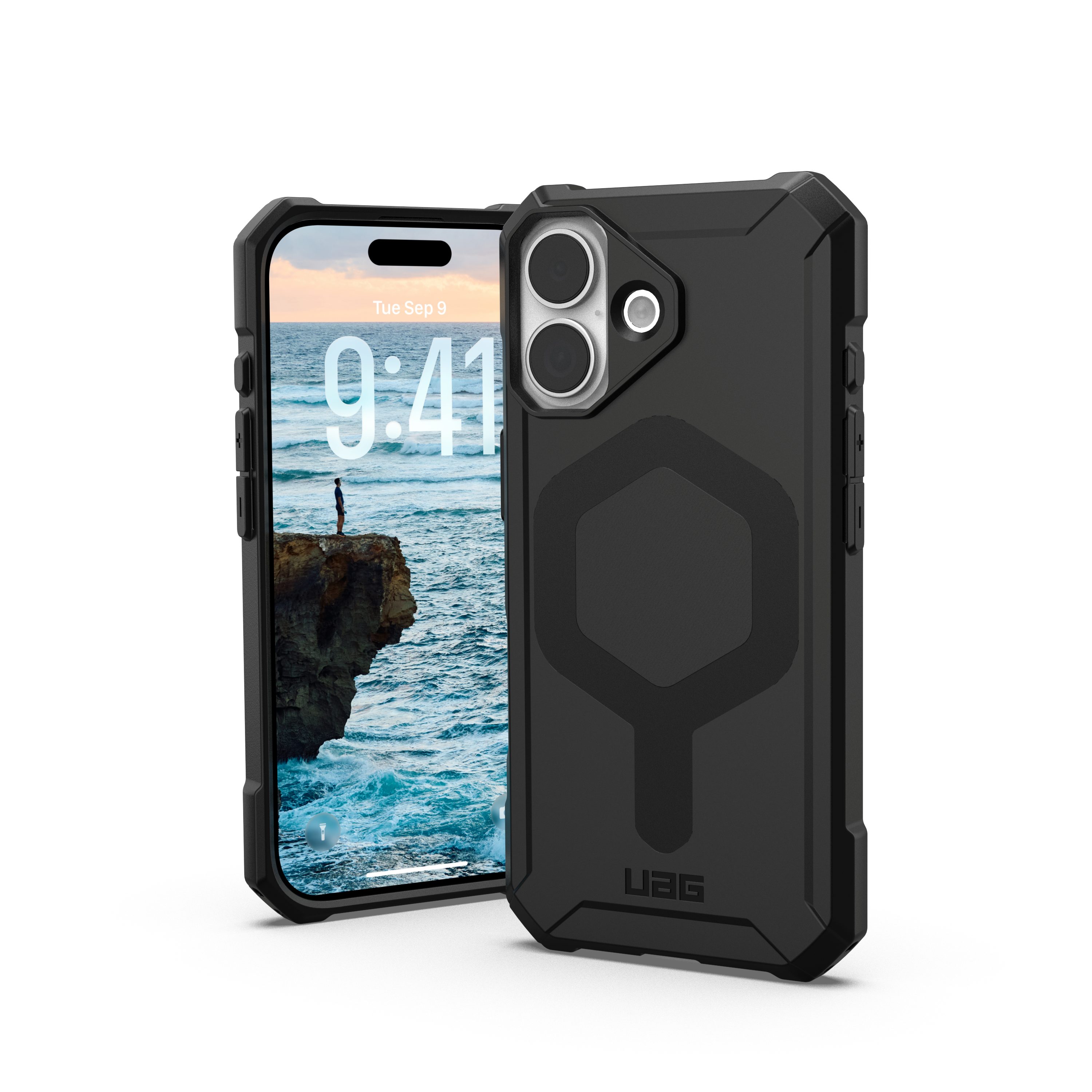 Urban Armor Gear Smartphone-Hülle Essential Armor - iPhone 17 MagSafe Hülle, [MagSafe optimiert, Fallschutz nach Militärstandard]