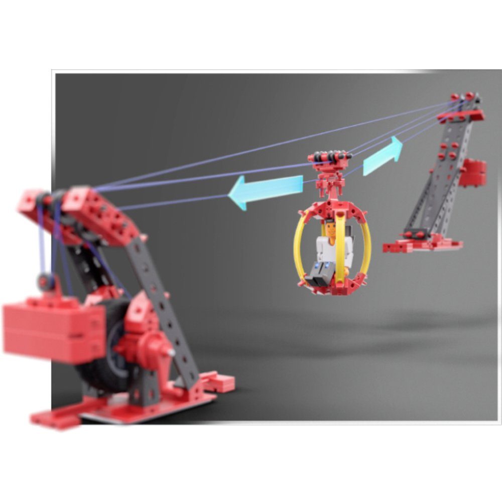 fischertechnik Lernspielzeug fischertechnik 564068 Seilbahn Bausatz ab 7 Ja günstig online kaufen