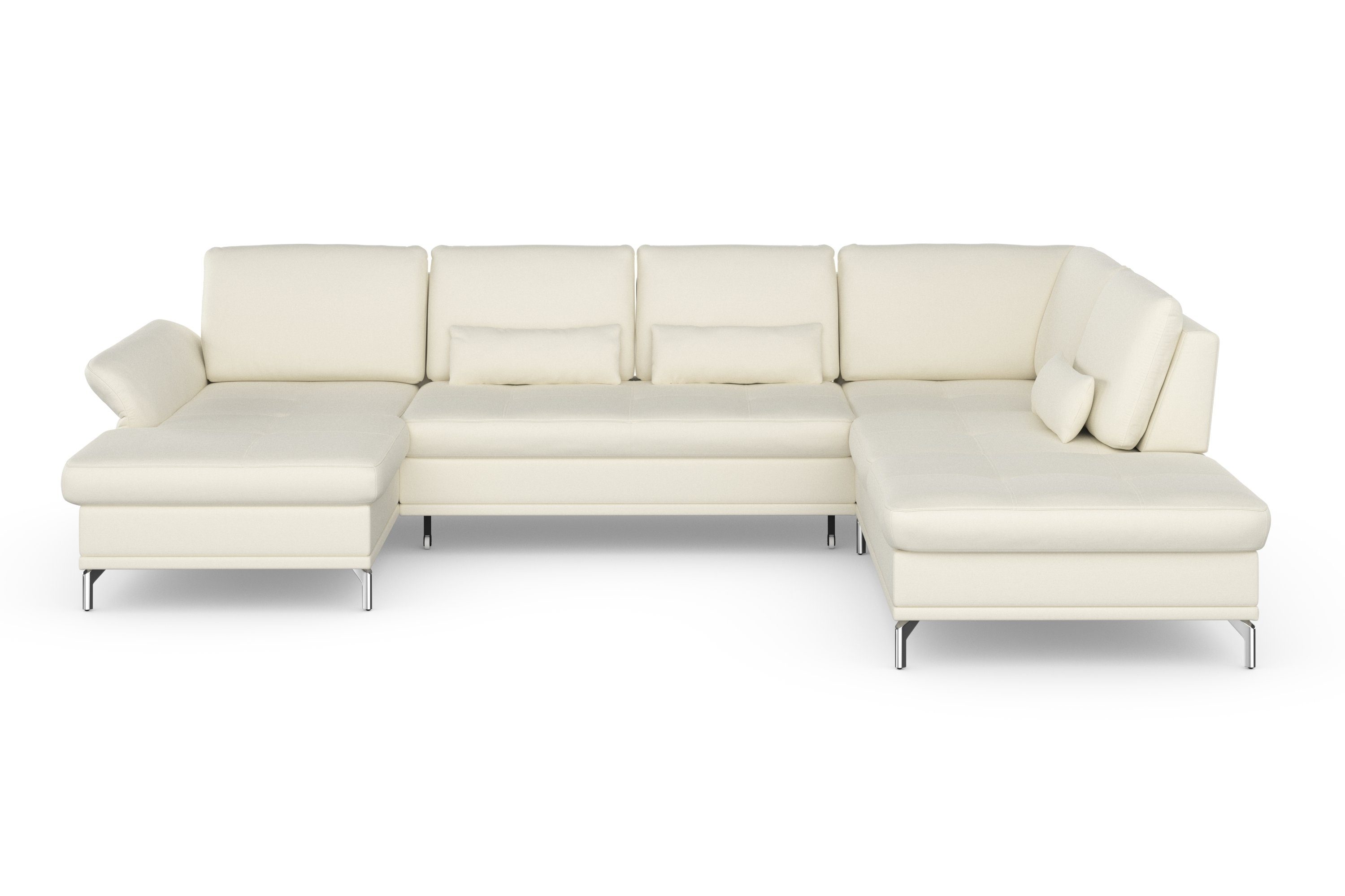 INOSIGN Wohnlandschaft "Palm Beach U-Form" Federkern, mit Sitztiefenverstel günstig online kaufen