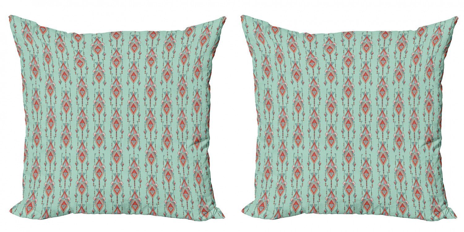 Kissenbezüge Modern Accent Doppelseitiger Digitaldruck, Abakuhaus (2 Stück), südwestlich Pastell Traditionelle