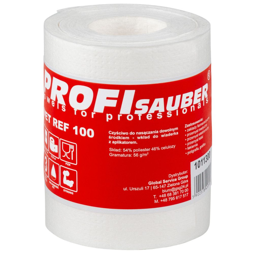 PROFI Reinigungstücher Feuchttücher Reinigungstücher (Vliesstoff, 13.0x20.0 cm, Spar-Set, 100-tlg., 12,5 x 19,5 cm staubfrei, staubfrei, saugstark, streifenfrei, reißfest)