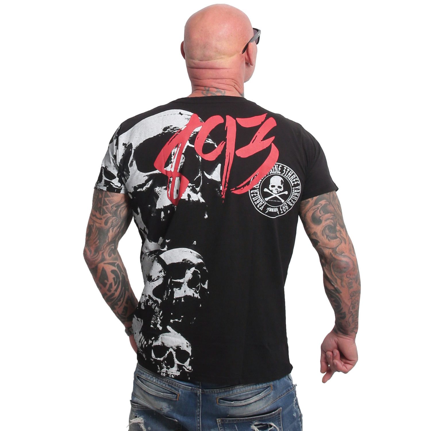 YAKUZA T-Shirt Skull Theme