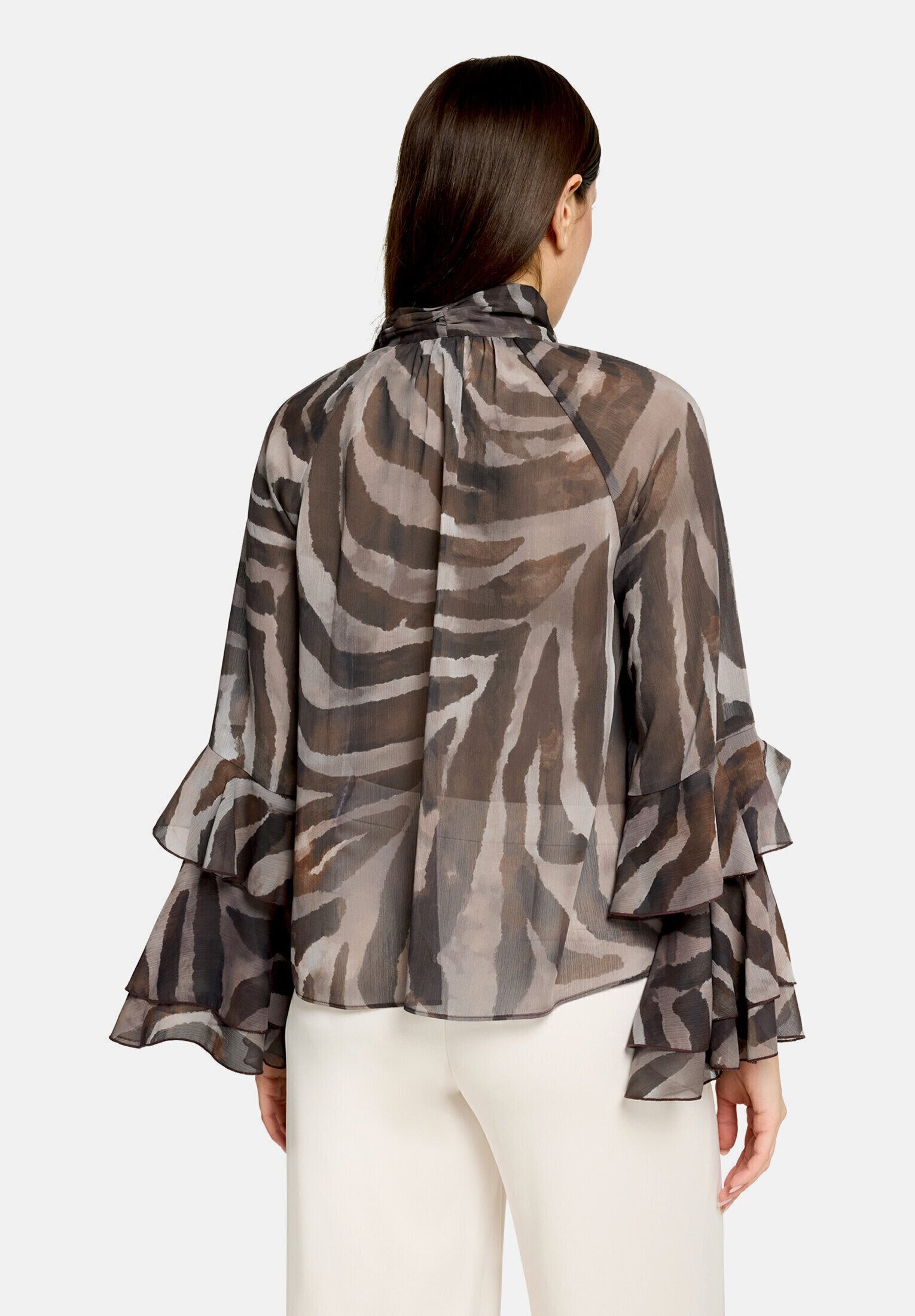 Vera Mont Chiffonbluse Damen mit Volant