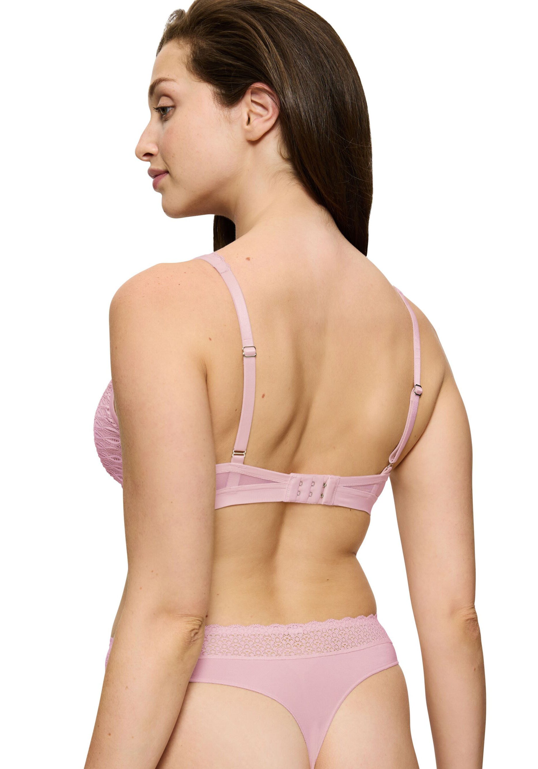 Triumph Bügel-BH Aura Spotlight T moderne Grafikspitze, eckiger Ausschnitt