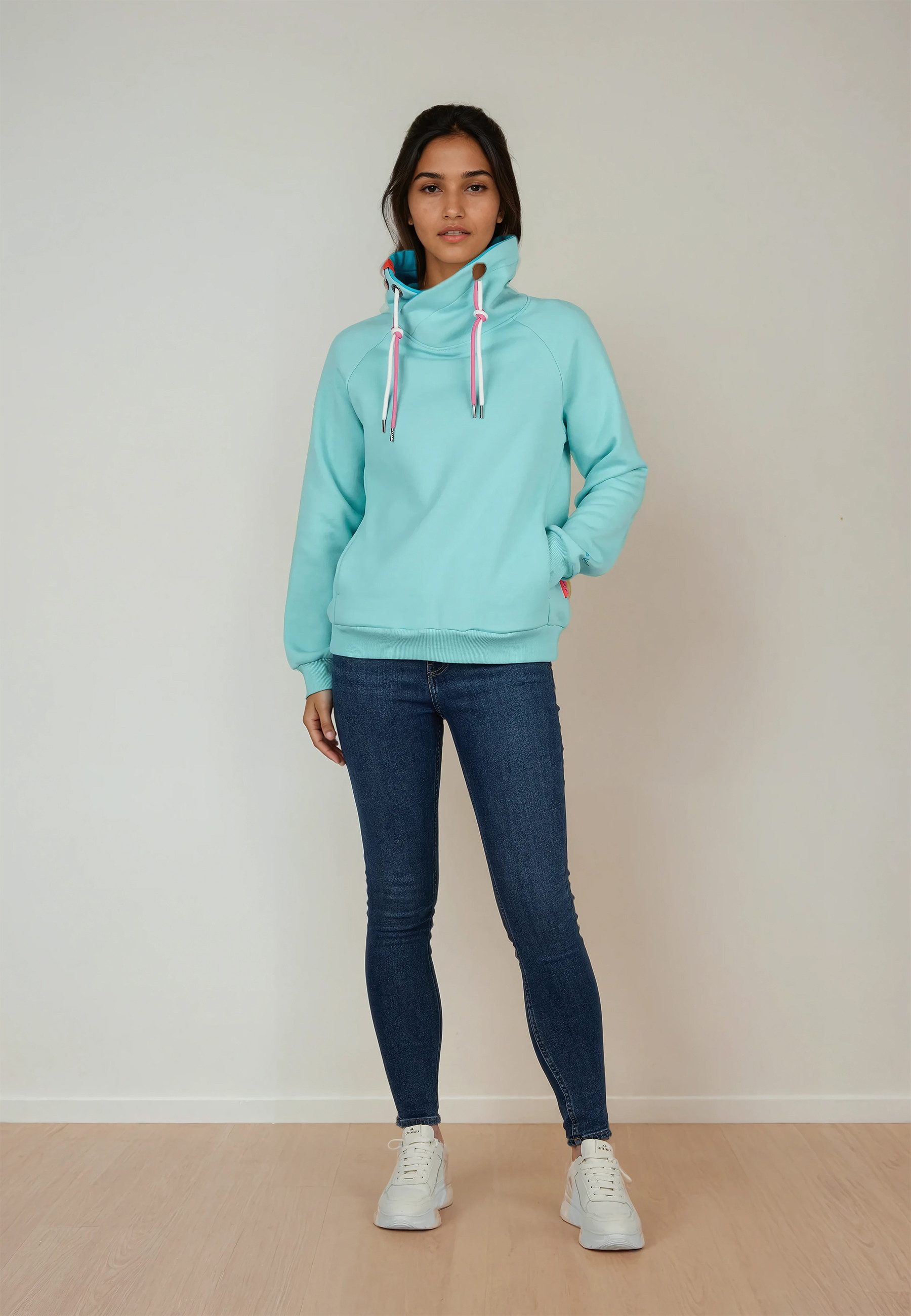 salzhaut Sweatshirt TOMINST Damen Relaxed-Fit günstig online kaufen