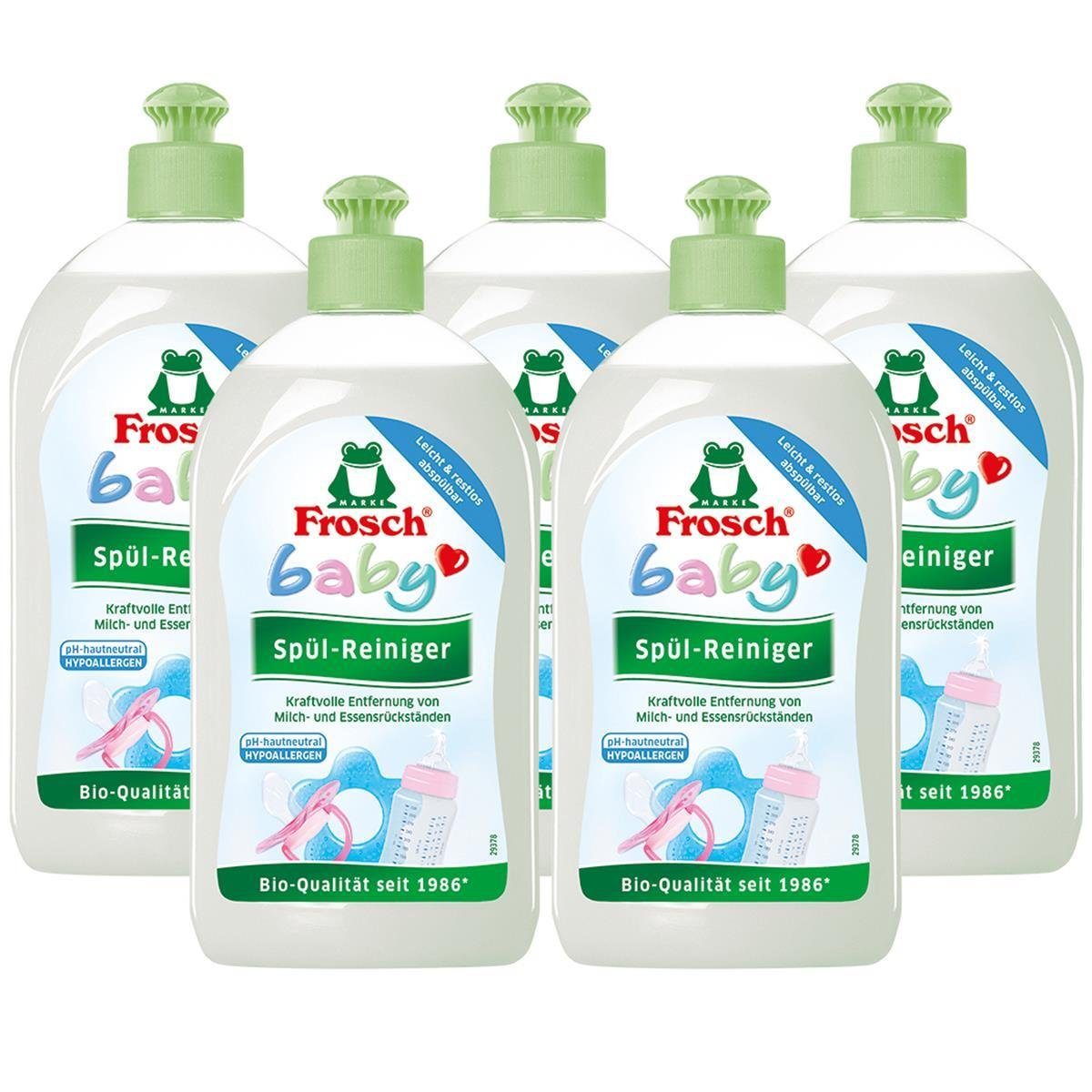 Geschirrspülmittel 500 5x ml FROSCH Baby Frosch Spül-Reiniger