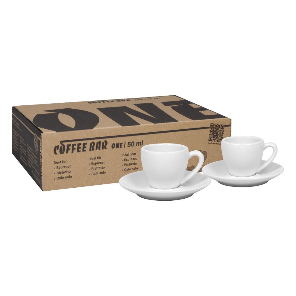 Könitz Espressotasse Coffee Bar ONE, 50 ml, Porzellan