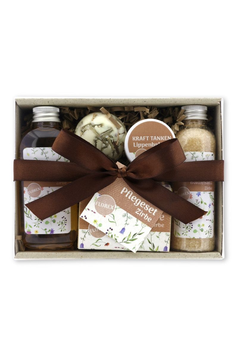 Gerlinde Hofer _ Florex GmbH Zirbenkissen Geschenkset 5tlg. KRAFT TANKEN - Zirbe