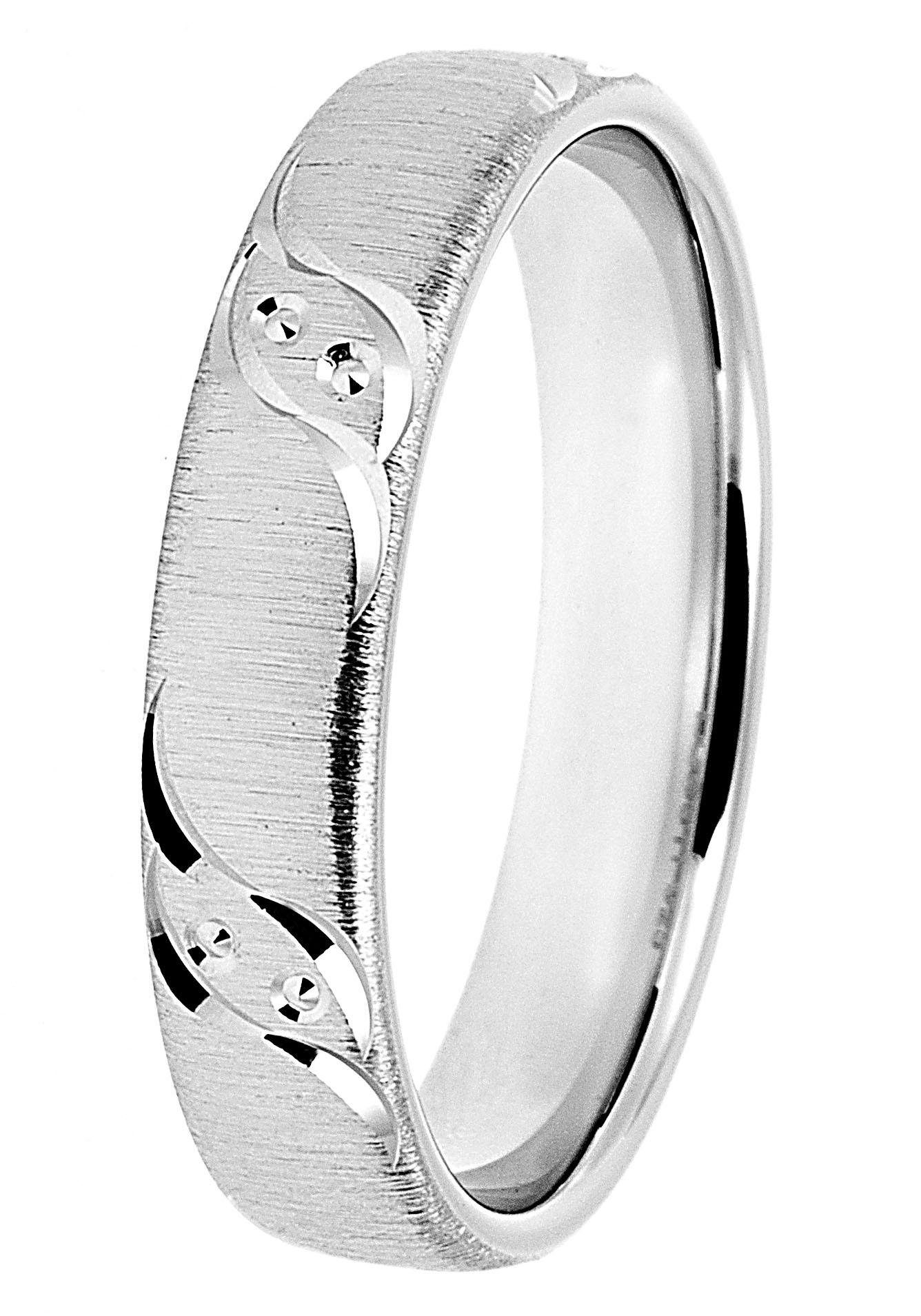 DOOSTI Trauring Schmuck Geschenk Silber 925 Trauring Ehering Partnerring LI günstig online kaufen
