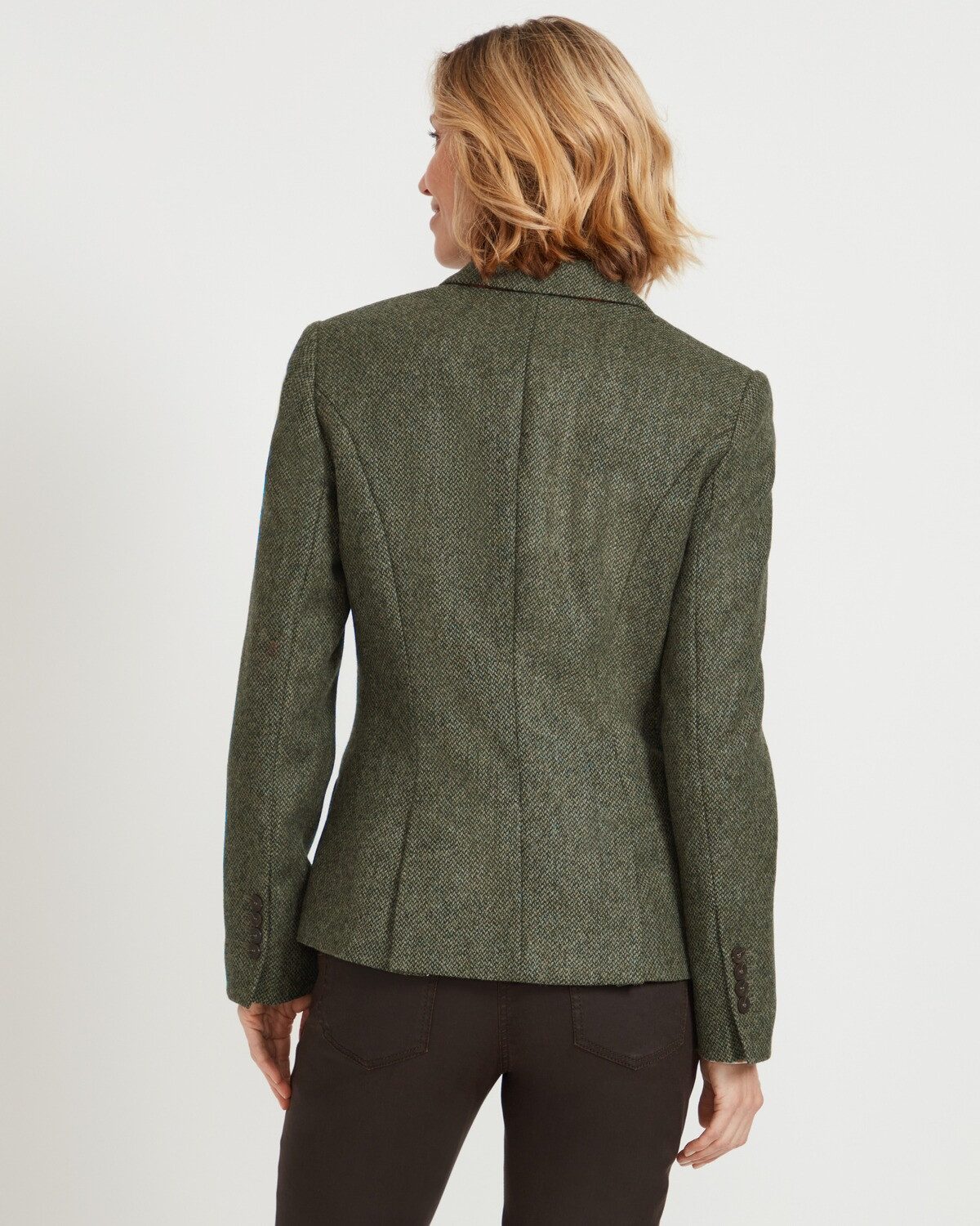 Brigitte von Schönfels Jackenblazer Tweed-Blazer