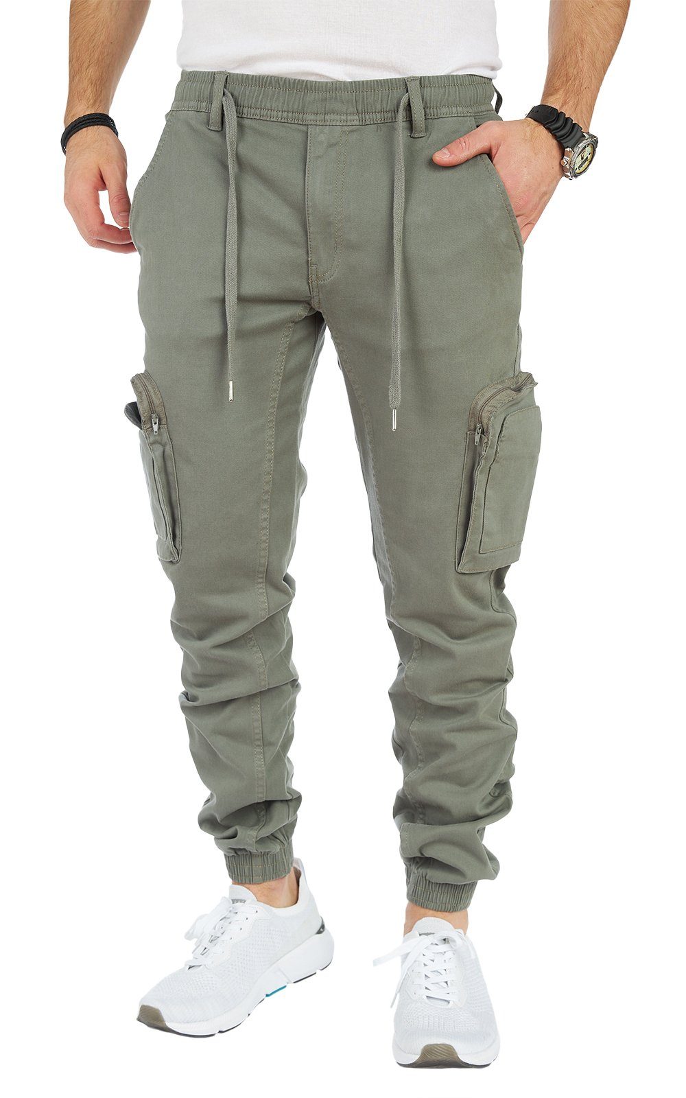 Styleko Cargohose 8011 Styleko Cargohose Herren Cargohose männer Cargohose Chino Hose