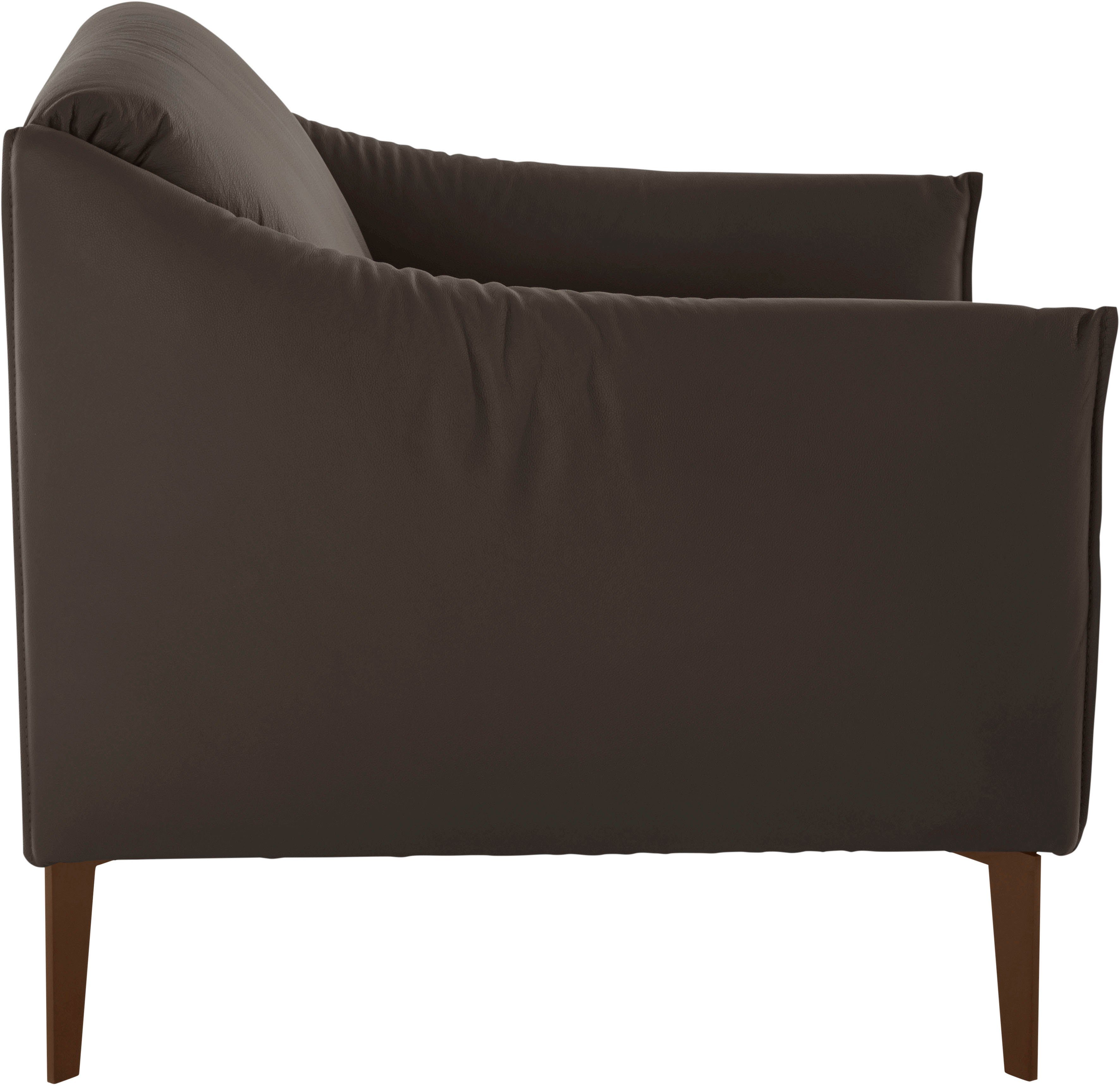 W.SCHILLIG Cocktailsessel sally Designsessel, zeitlos und bequem, tolle Verarbeitungsdetails, mit Metall-Winkelfüßen in Bronze pulverbeschichtet