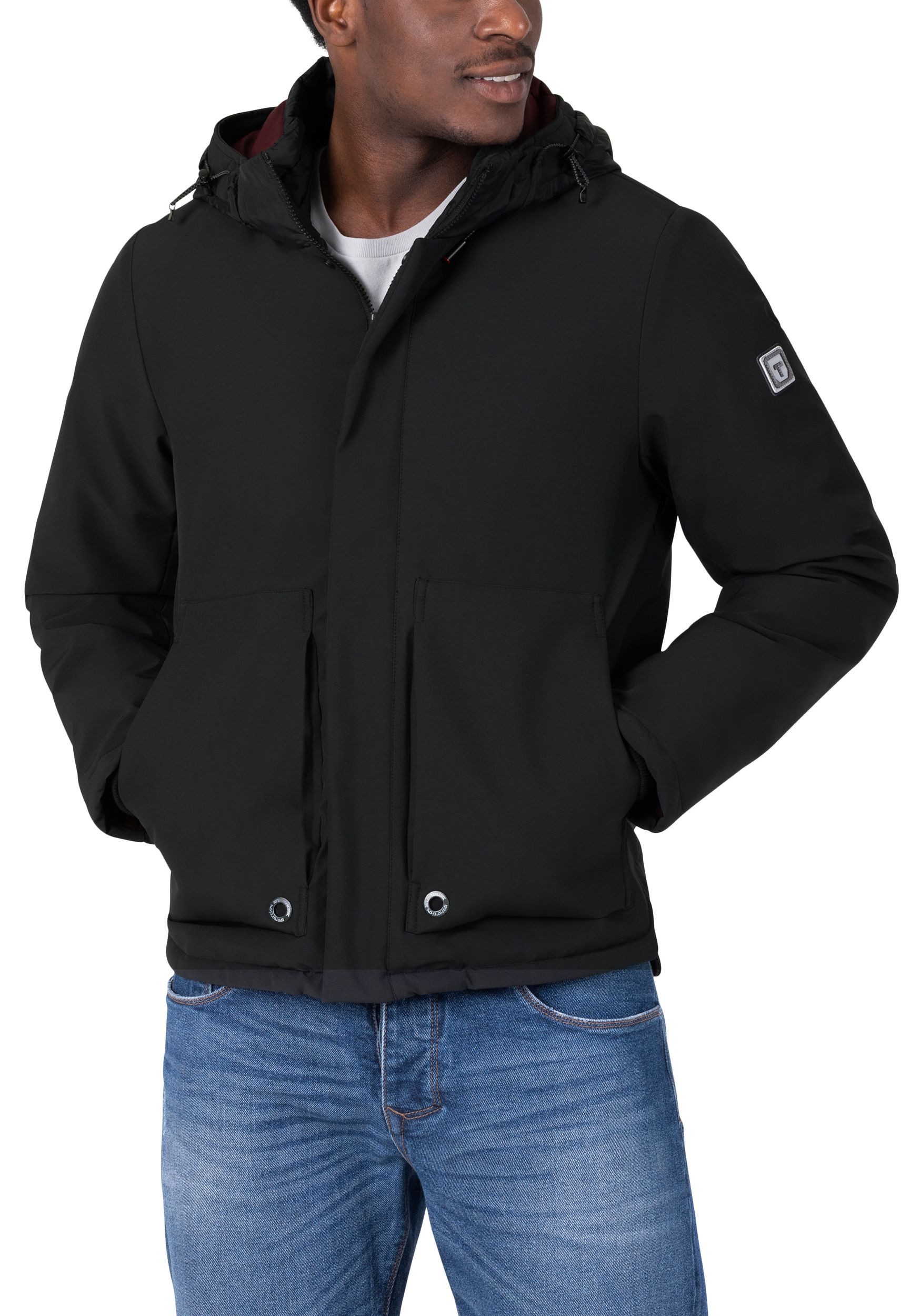 Blouson Softshell- wasserabweisend abnehmbare Kapuze