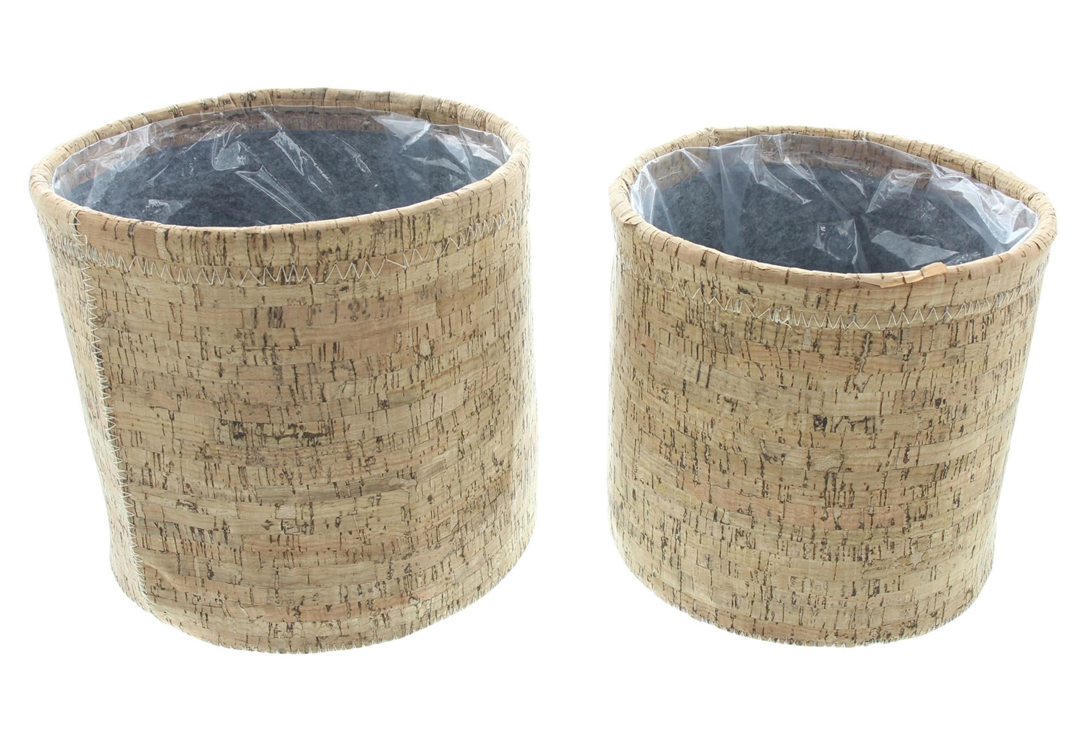 Übertopf Übertopf "Kork", 2er Set