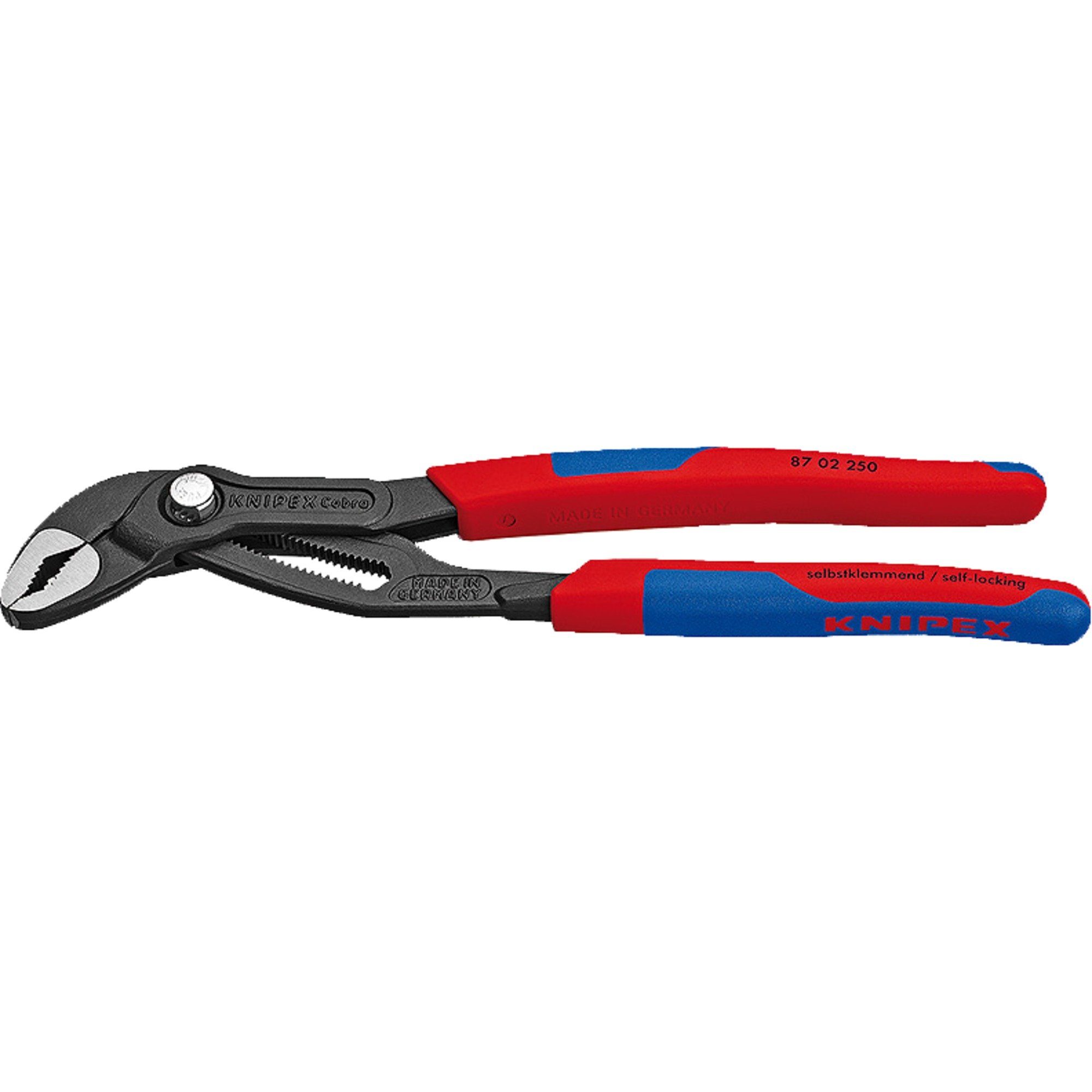 Knipex Greifzange KNIPEX Cobra 87 02 250, 250mm, Rohr-