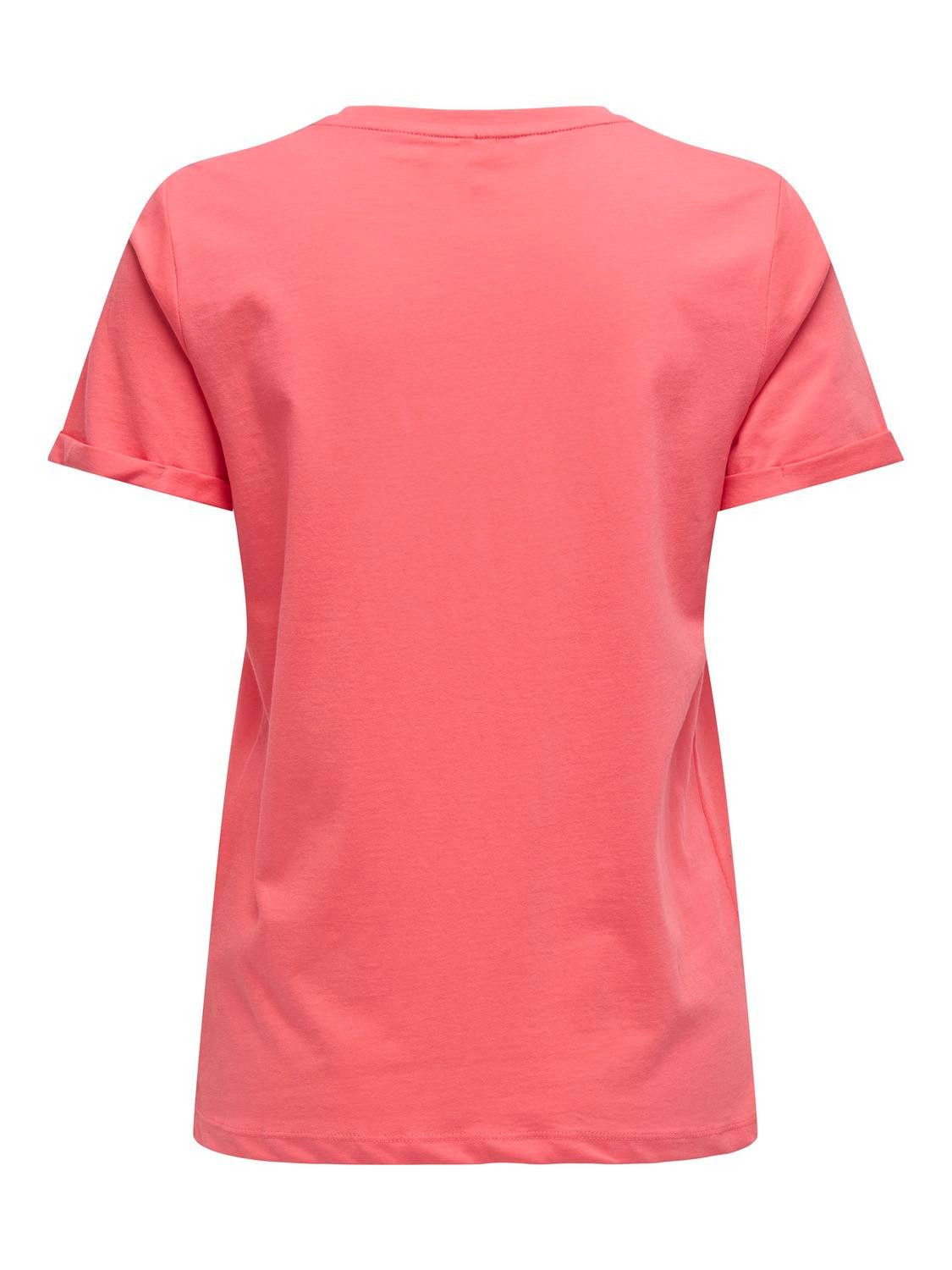 ONLY Kurzarmshirt ONLKITA S/S LOGO TOP günstig online kaufen