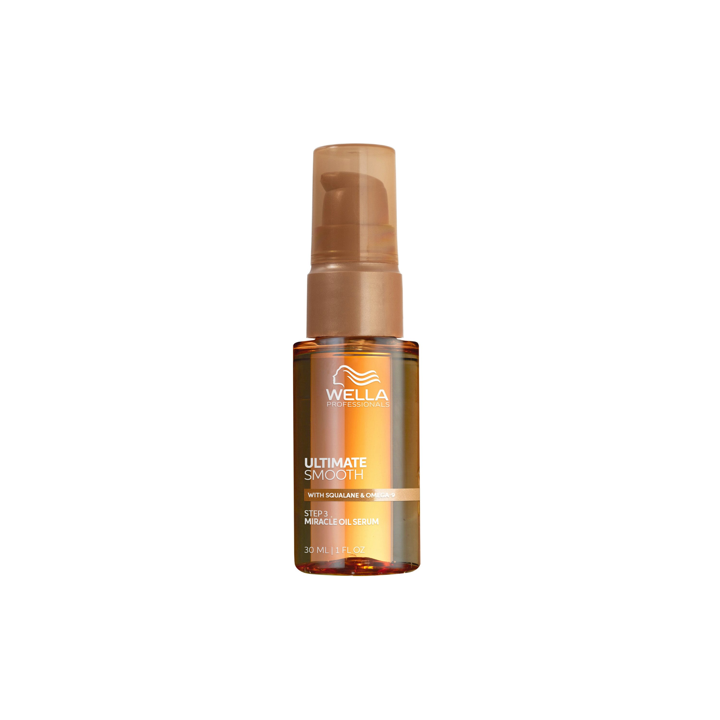 Wella Professionals Haaröl Ultimate Smooth Miracle Oil Serum, ultimativer Glanz, sorgt für weiches Haar, Anti-Frizz-Effekt