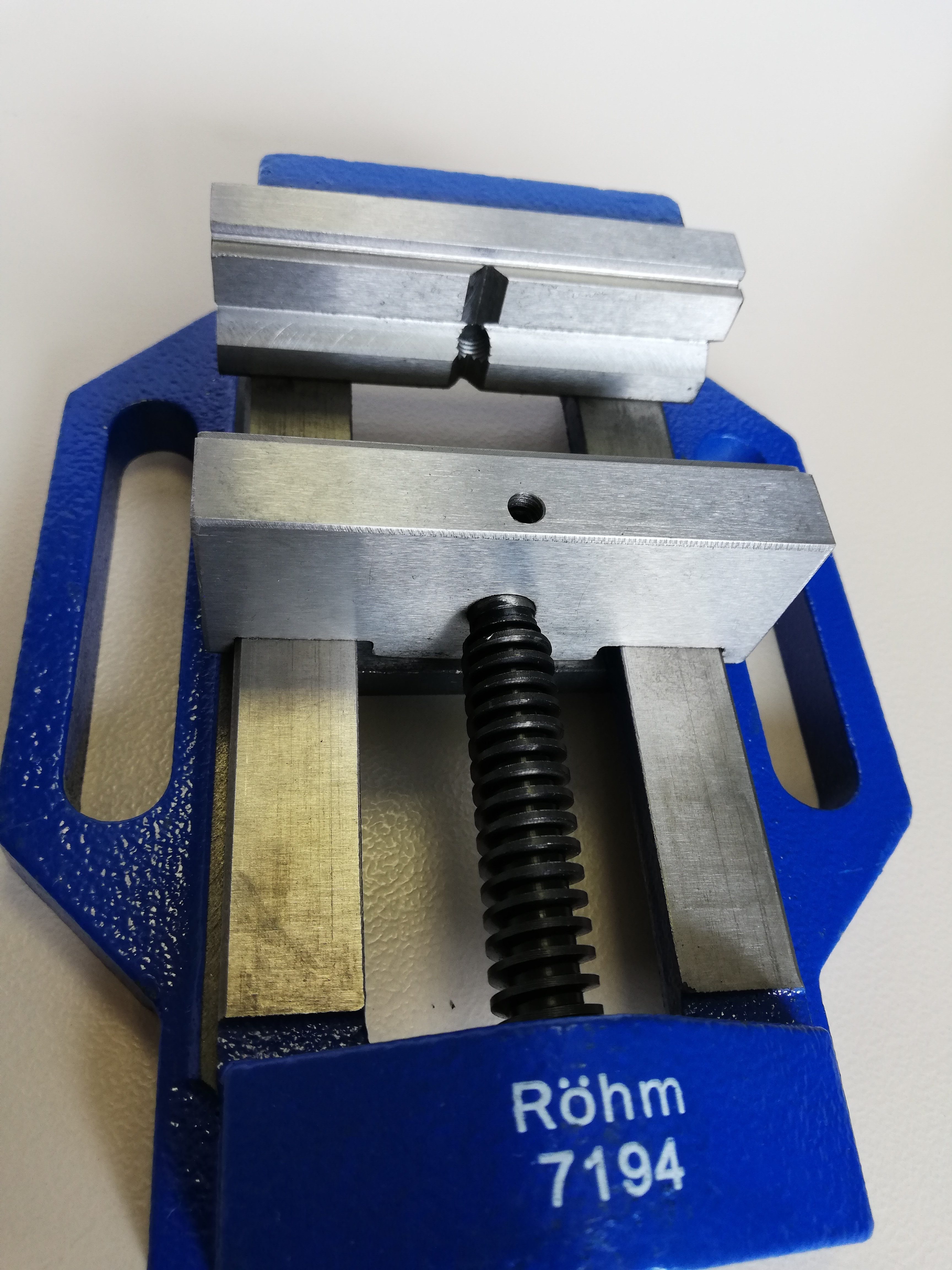 Röhm Maschinenschraubstock Röhm 7194 Bohrmaschinen-Schraubstock BSH, Größe 2, 80 mm Backenbreit