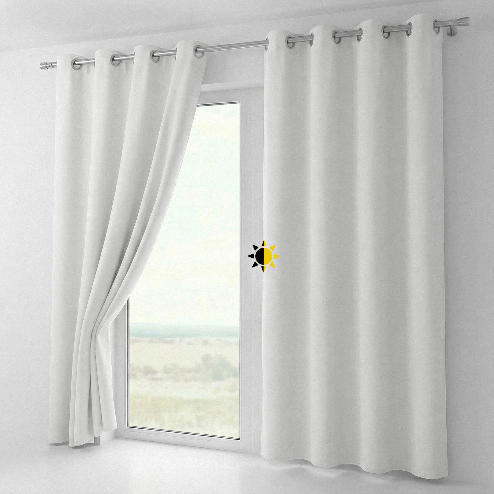 Beautex Verdunkelungsvorhang Verdunkelungsgardine Ösen Vorhang blickdicht a günstig online kaufen