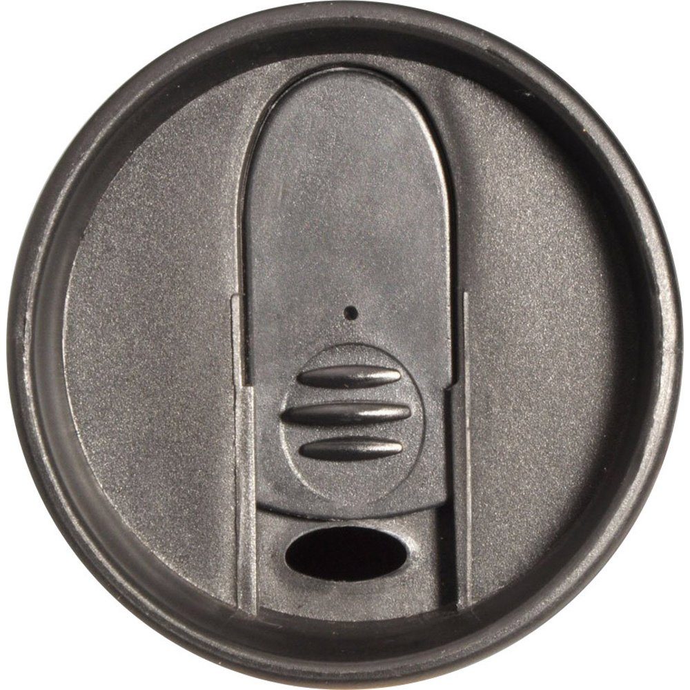 MATO interpräsent Isolierkanne MATO interpräsent Thermobecher Edelstahl (gebürstet), Schwarz 0.4 l 4, 0.40 l