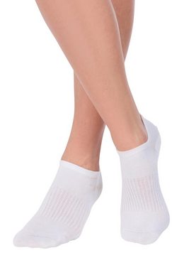 LASCANA ACTIVE Sneakersocken (Set, 7-Paar) mit Mittelfußgummi