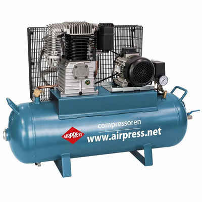 Airpress Kompressor Kompressor 3 PS 100 Liter 15 bar Typ K100-450 36512-N, max. 14 bar, 100 l, 1 Stück