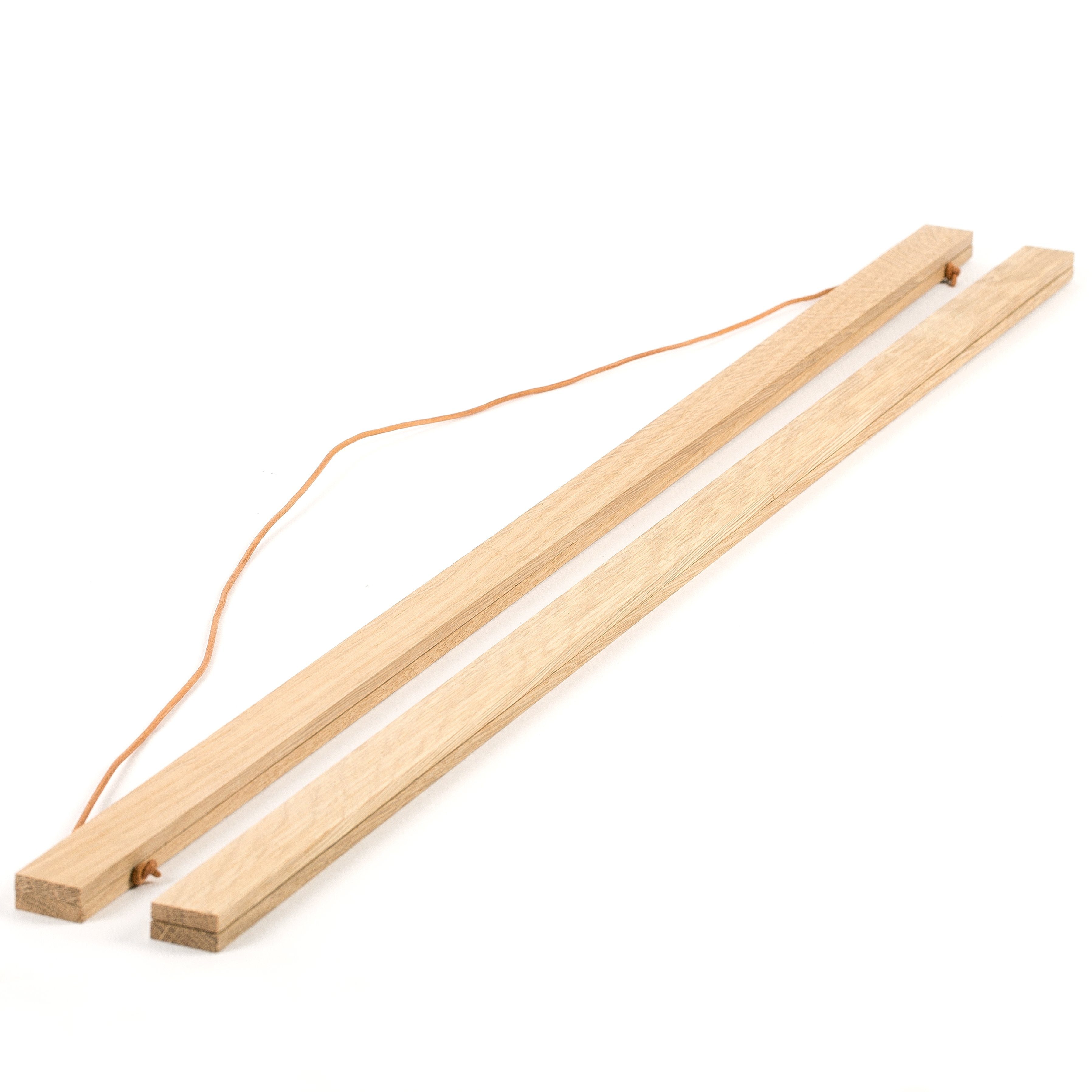 Panorahma Bilderrahmen Posterleiste aus Eichenholz, Klemmschiene, 3 Farben günstig online kaufen