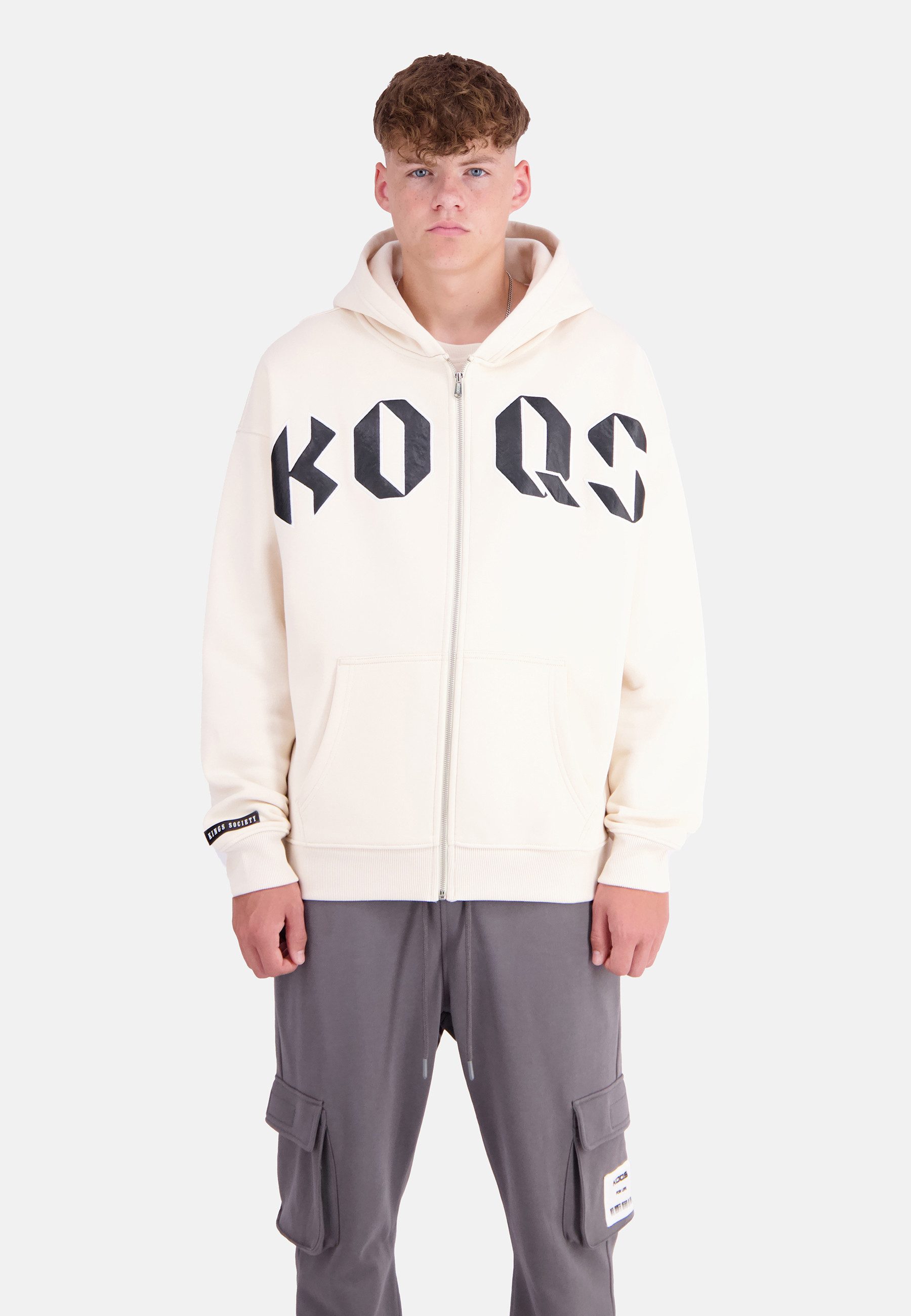 KOQS Sweatjacke King of the street