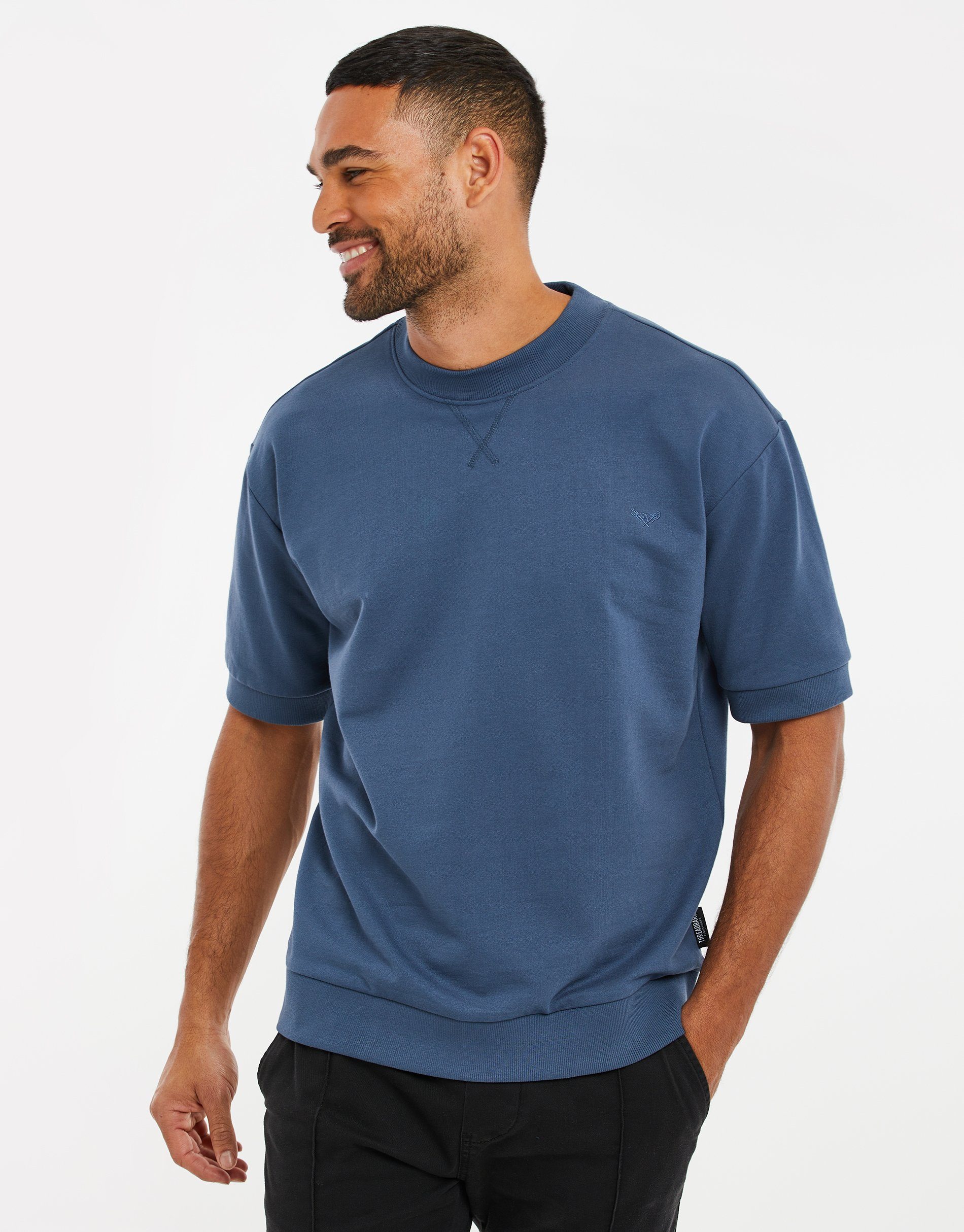 Threadbare Sweatshirt Blue Denim THBSweat