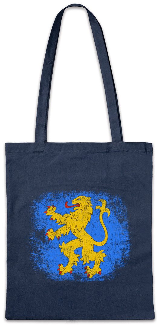 Beuteltasche Sheldon Appartment Flag Lion Stofftasche Big Geek Flagge Bang Freak