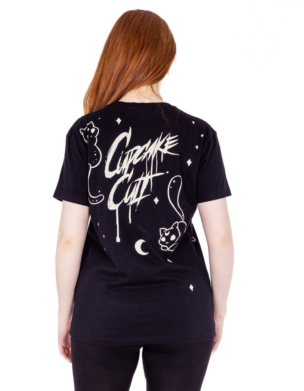 Cupcake Cult T-Shirt Loose Fit Mooncats Parade