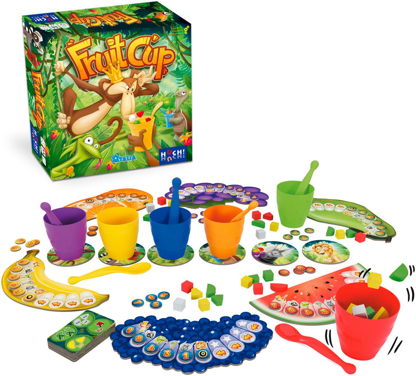 HUCH! Spiel Fruit Cup, Familienspiel