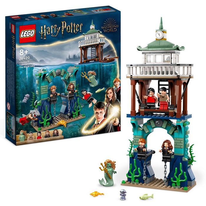 LEGO® Konstruktionsspielsteine Trimagisches Turnier: Der Schwarze See (76420) LEGO® Harry Potter (349 St)