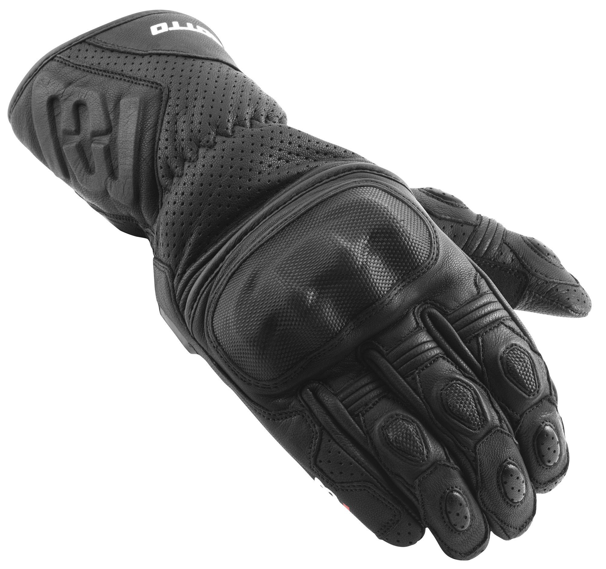 Bogotto Motorradhandschuhe Isoa perforierte Motorrad Handschuhe lange Stulp günstig online kaufen