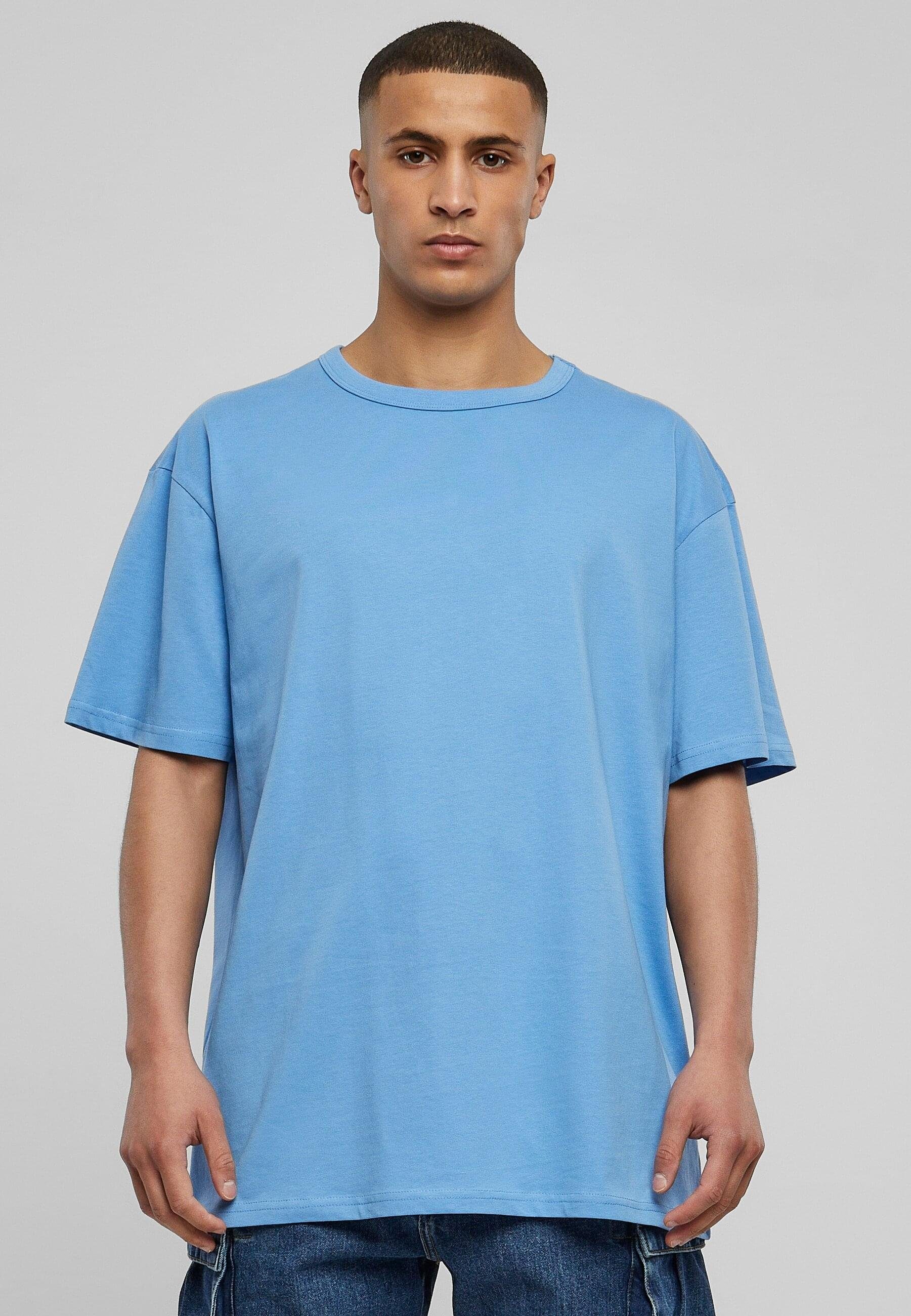 Basic T-Shirt Tee URBAN CLASSICS horizonblue (1-tlg) Herren Organic