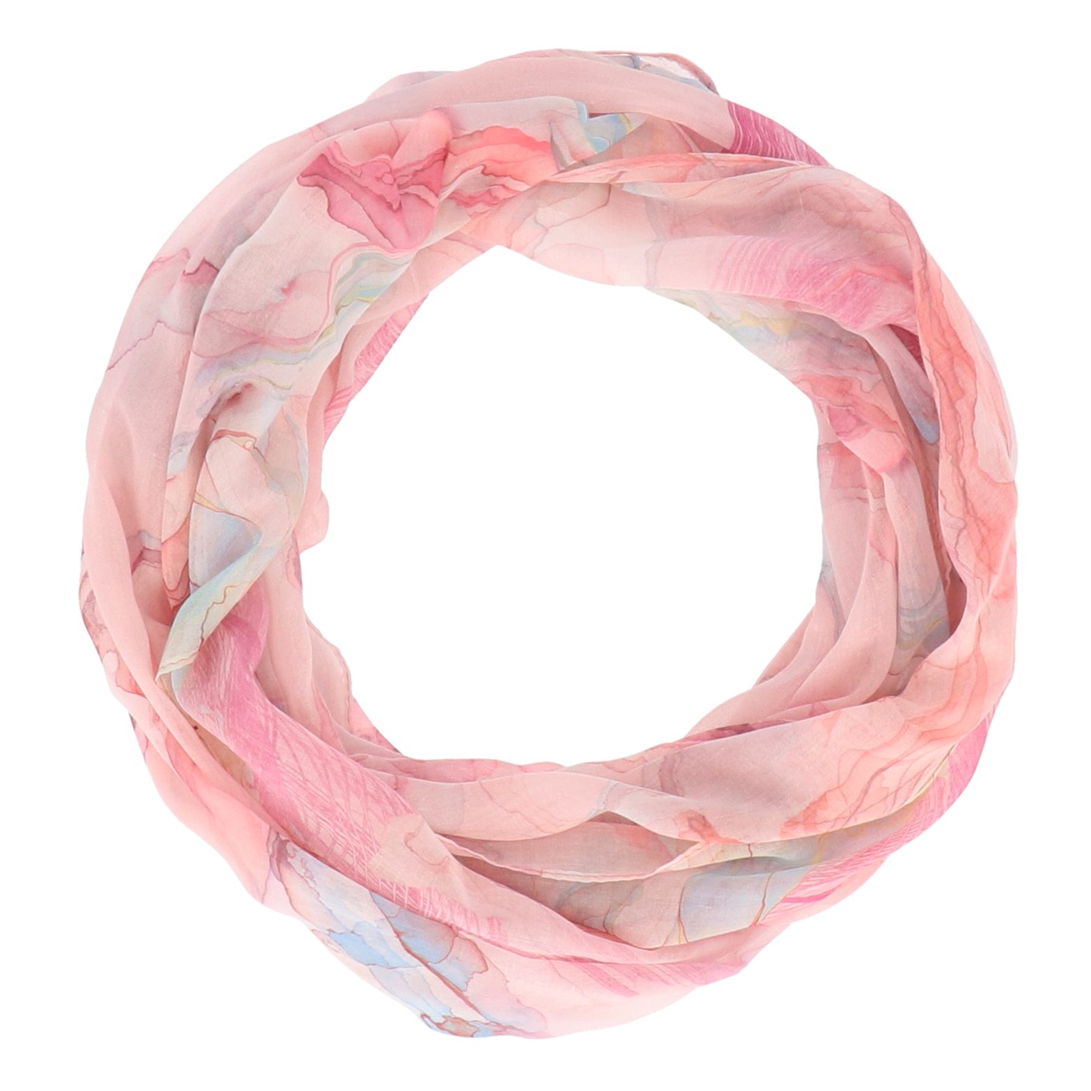 halsüberkopf Accessoires Loop Loopschal Marble Print, angenehm soft günstig online kaufen