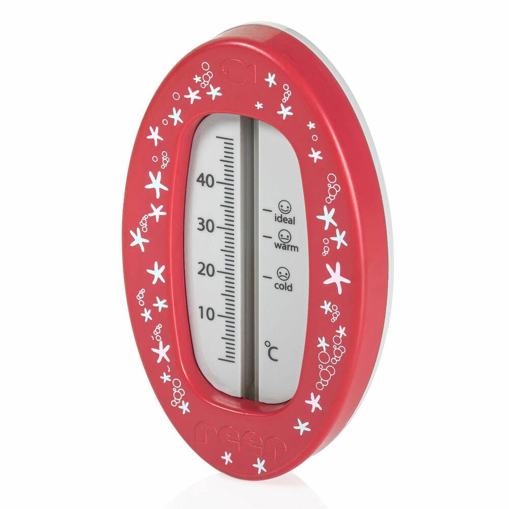 Reer Badethermometer Oval Beerenrot