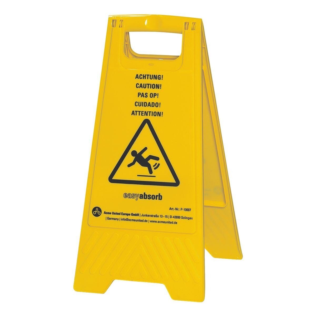 easyabsorb Warnschild Achtung!, signalgelb