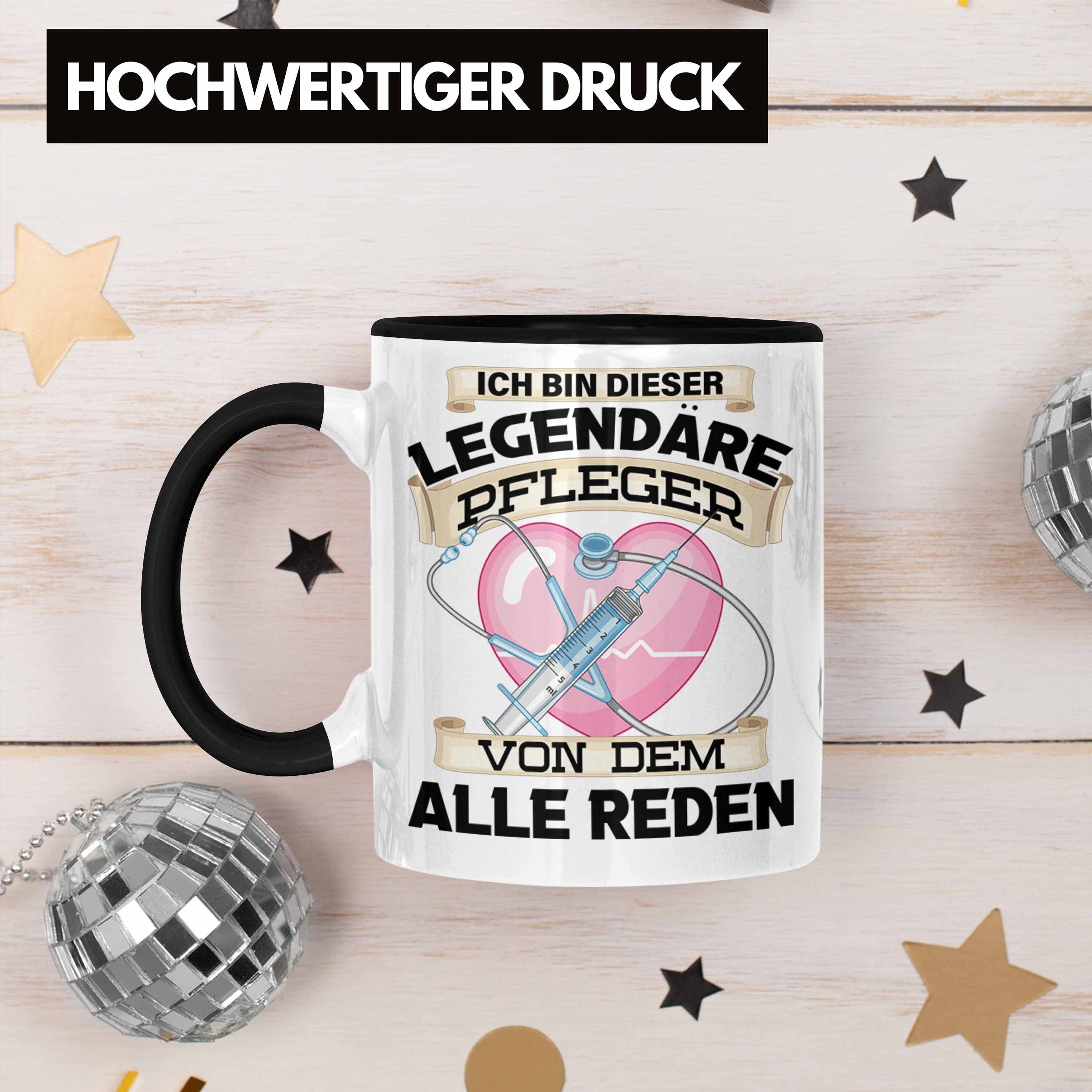 Trendation Tasse Pfleger Tasse Geschenk Altenpflege Pflegekraft Männer Geschenkidee Spr – Bild 3 von 5