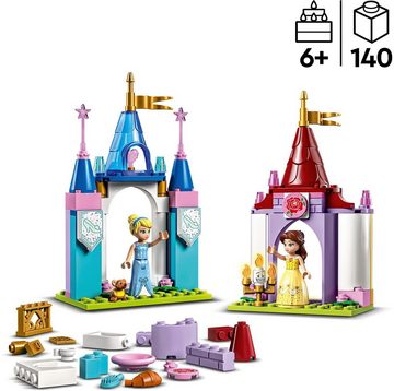 LEGO® Konstruktionsspielsteine Kreative Schlösserbox (43219), LEGO® Disney Princess, (140 St)