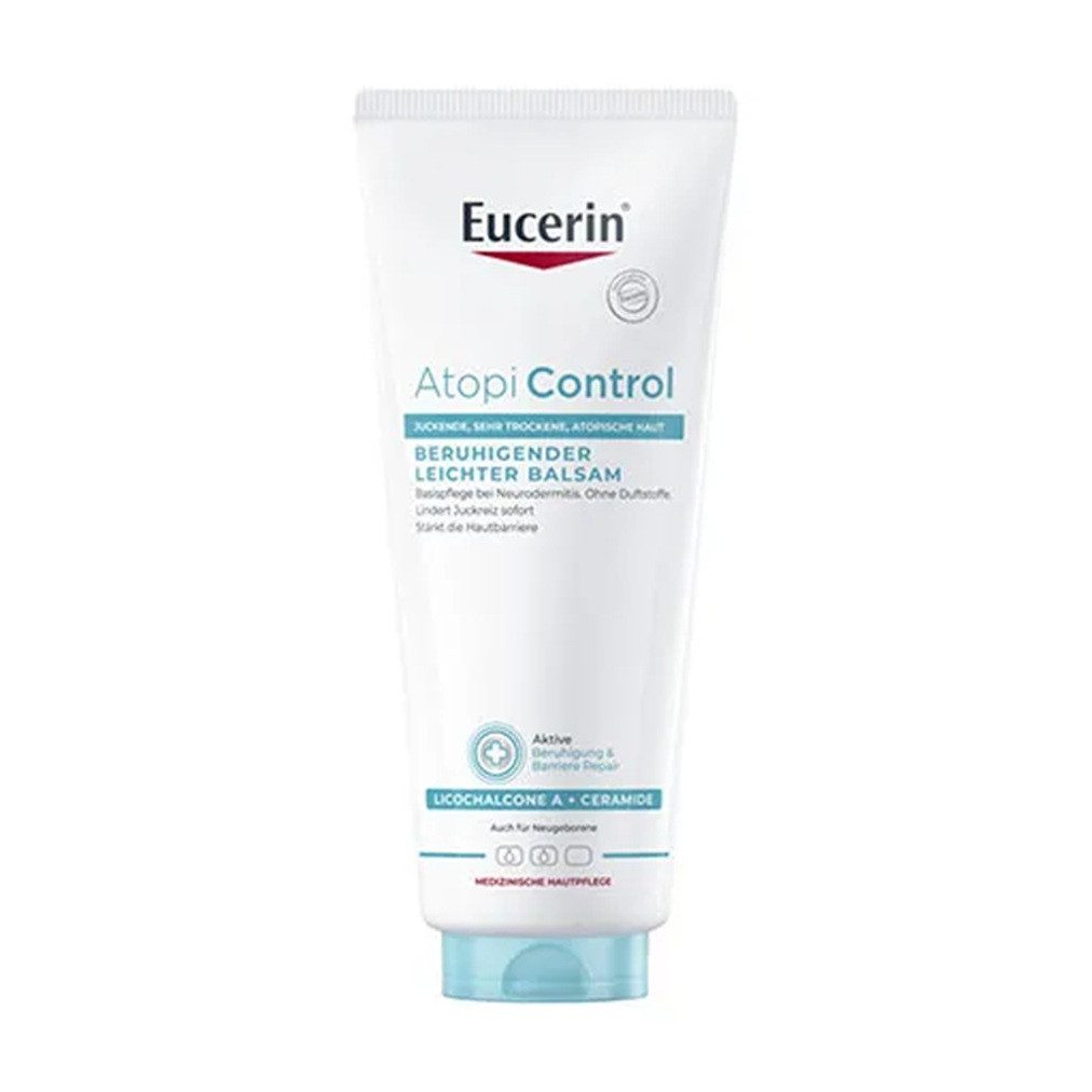 Eucerin Körperbalsam AtopiControl Balsam, Lindert juckende, trockene Haut und stärkt die Hautbarriere