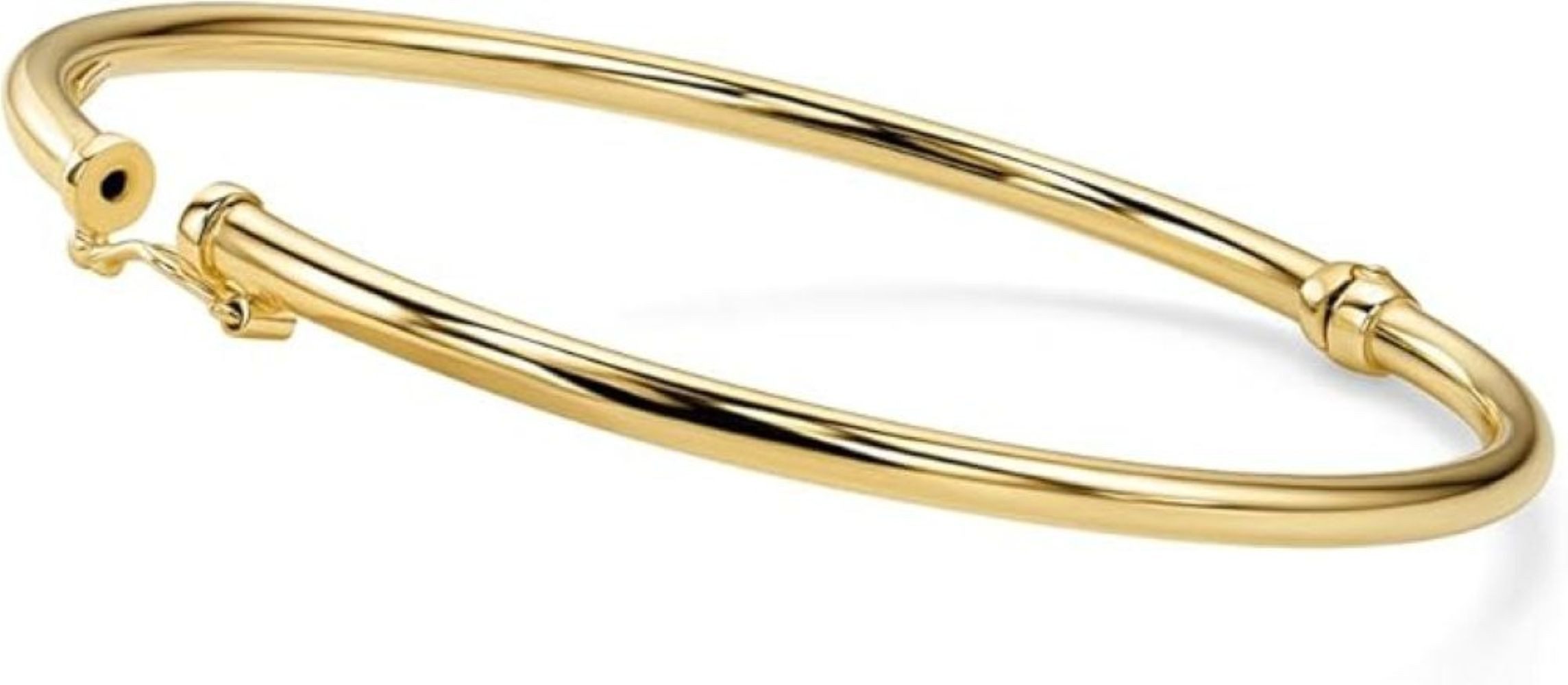 Miore Armreif MAR002SB in 925 Sterling Silber vergoldet 18Kt Gelbgold, für Damen Made in Italy