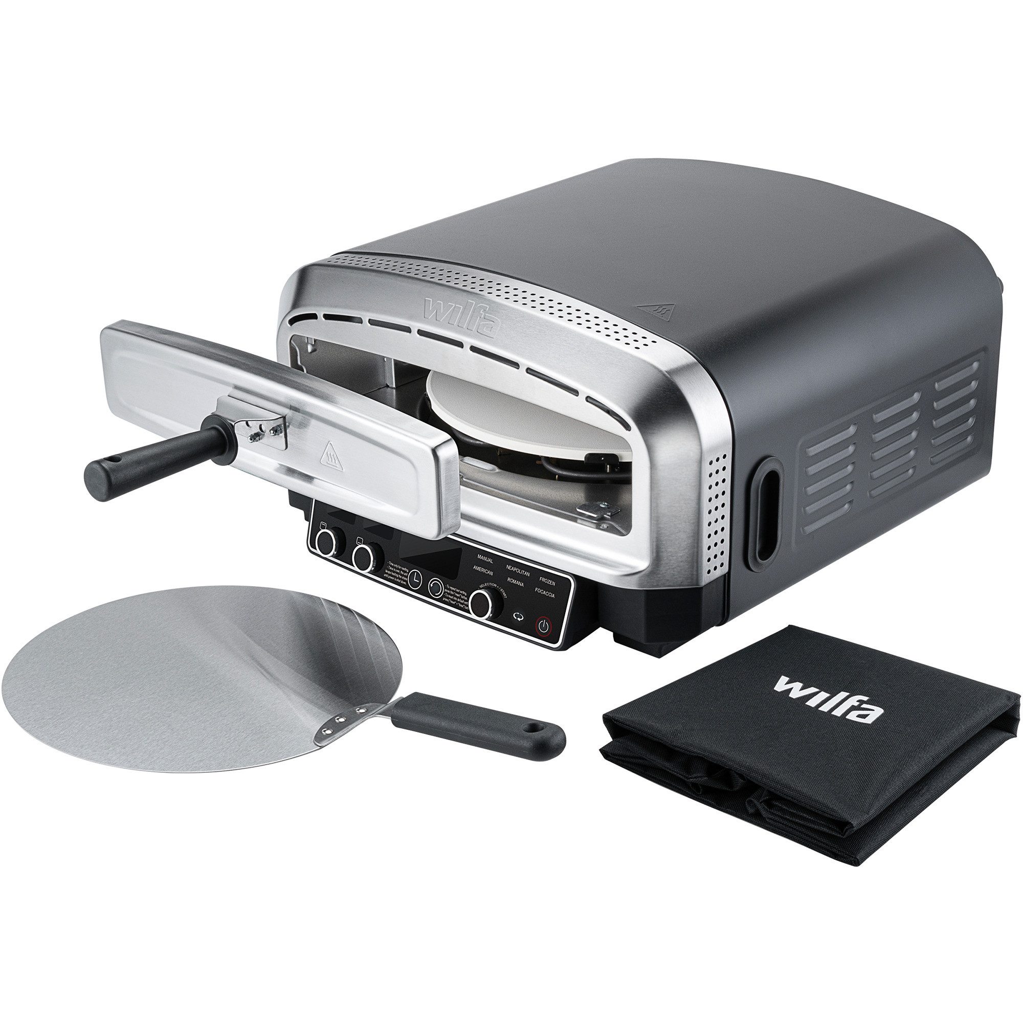 wilfa Elektrogrill Wilfa CRUST Elektrischer Pizzaofen PO2B-E2200