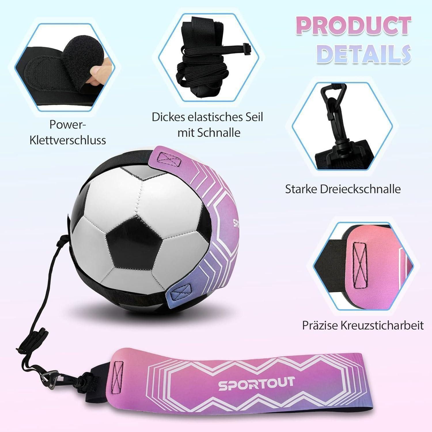 LuxusKollektion Fußball Fußball Trainingszubehör Trainer Kinder Geschenk Kick Rosa
