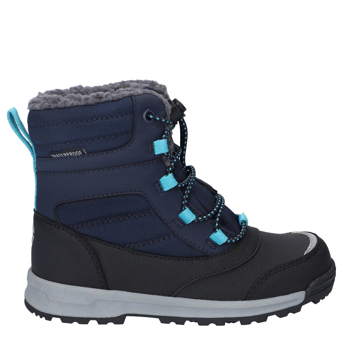 Hi-Tec Leo WP (wasserdicht) dunkelblau Kinder Winterstiefel – Bild 3 von 5