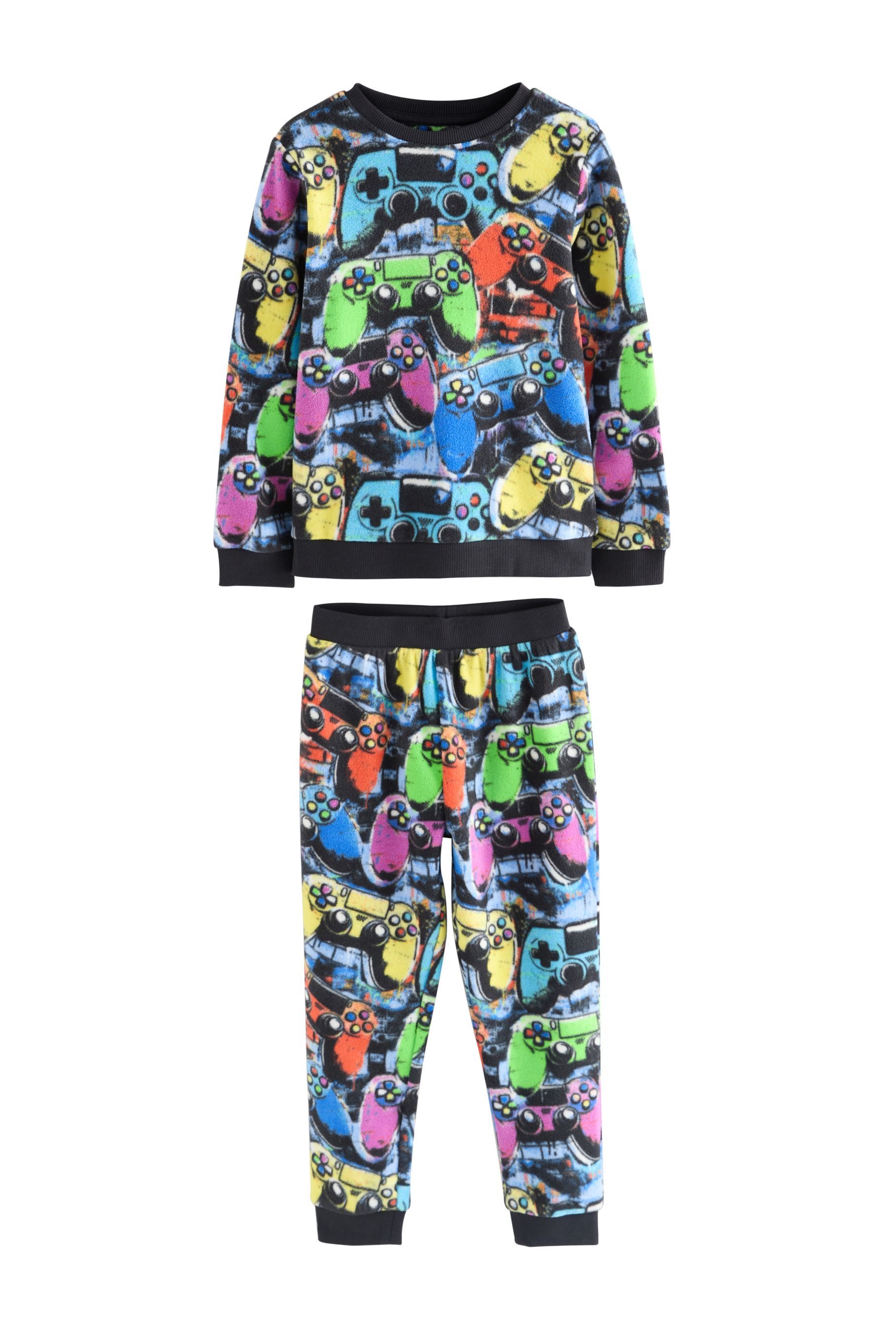 Next Pyjama Kuscheliger Single Fleece-Schlafanzug (2 tlg)